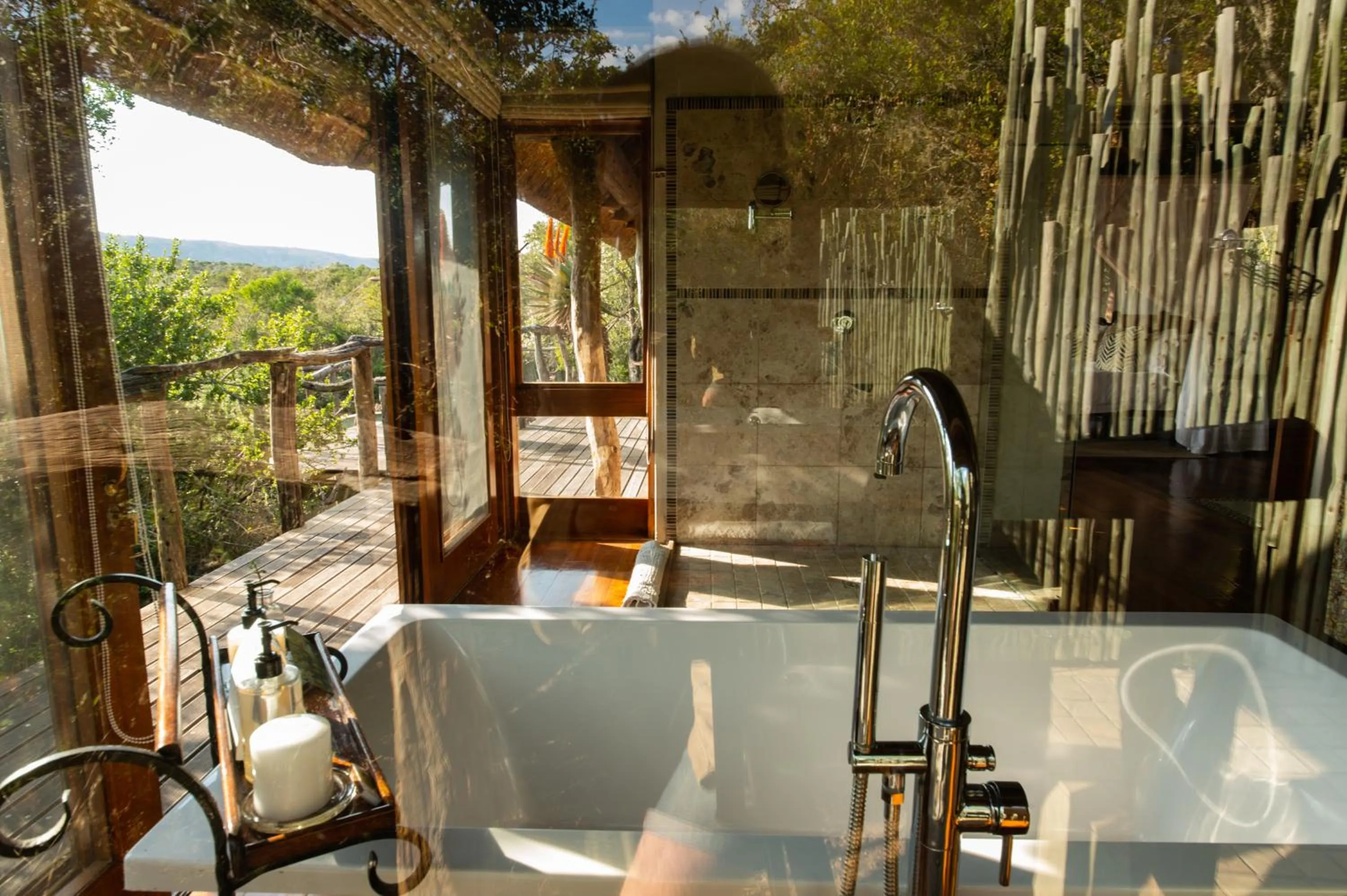 Bathroom in Pumba Private Game Reserve