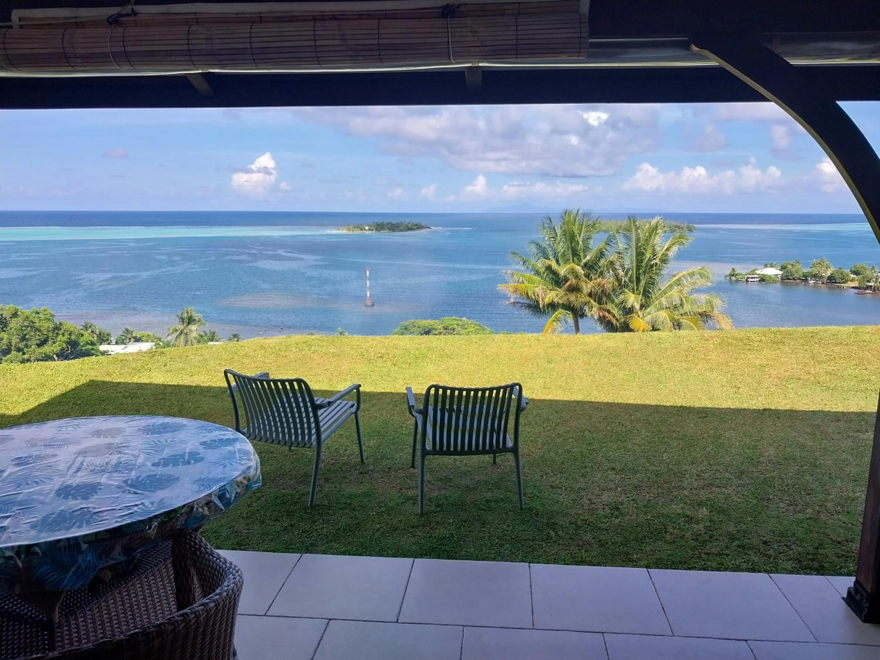 View (from property/room) in Faré Mahi Mahi