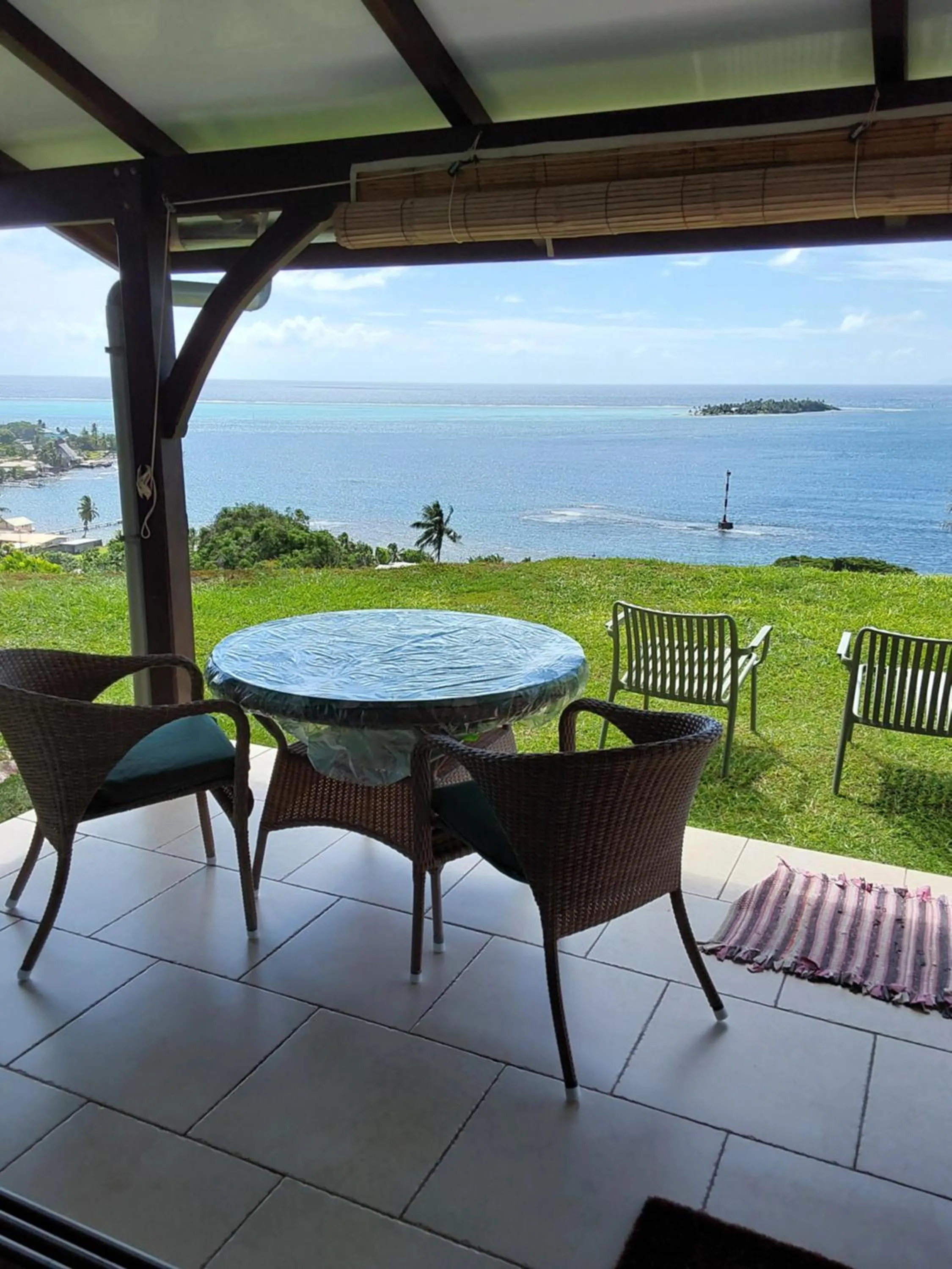 Patio in Faré Mahi Mahi