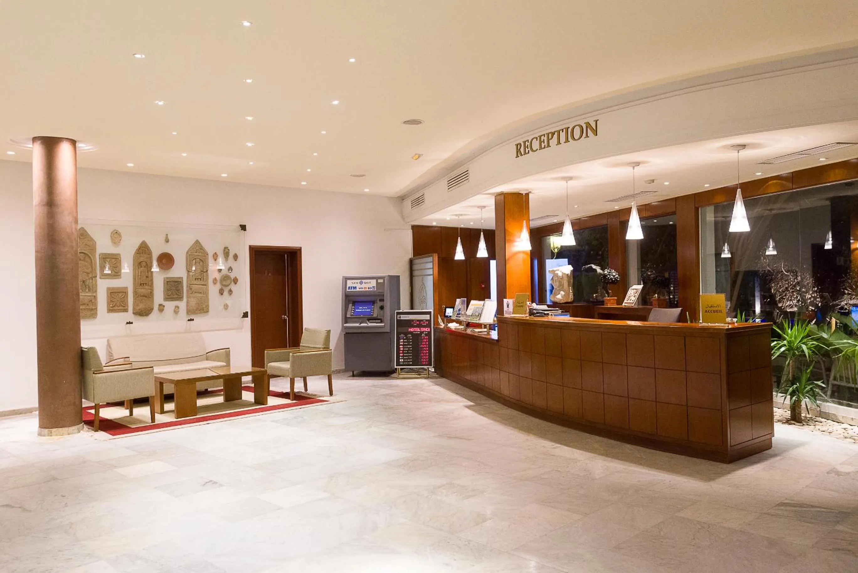 Lobby or reception in The Sindbad