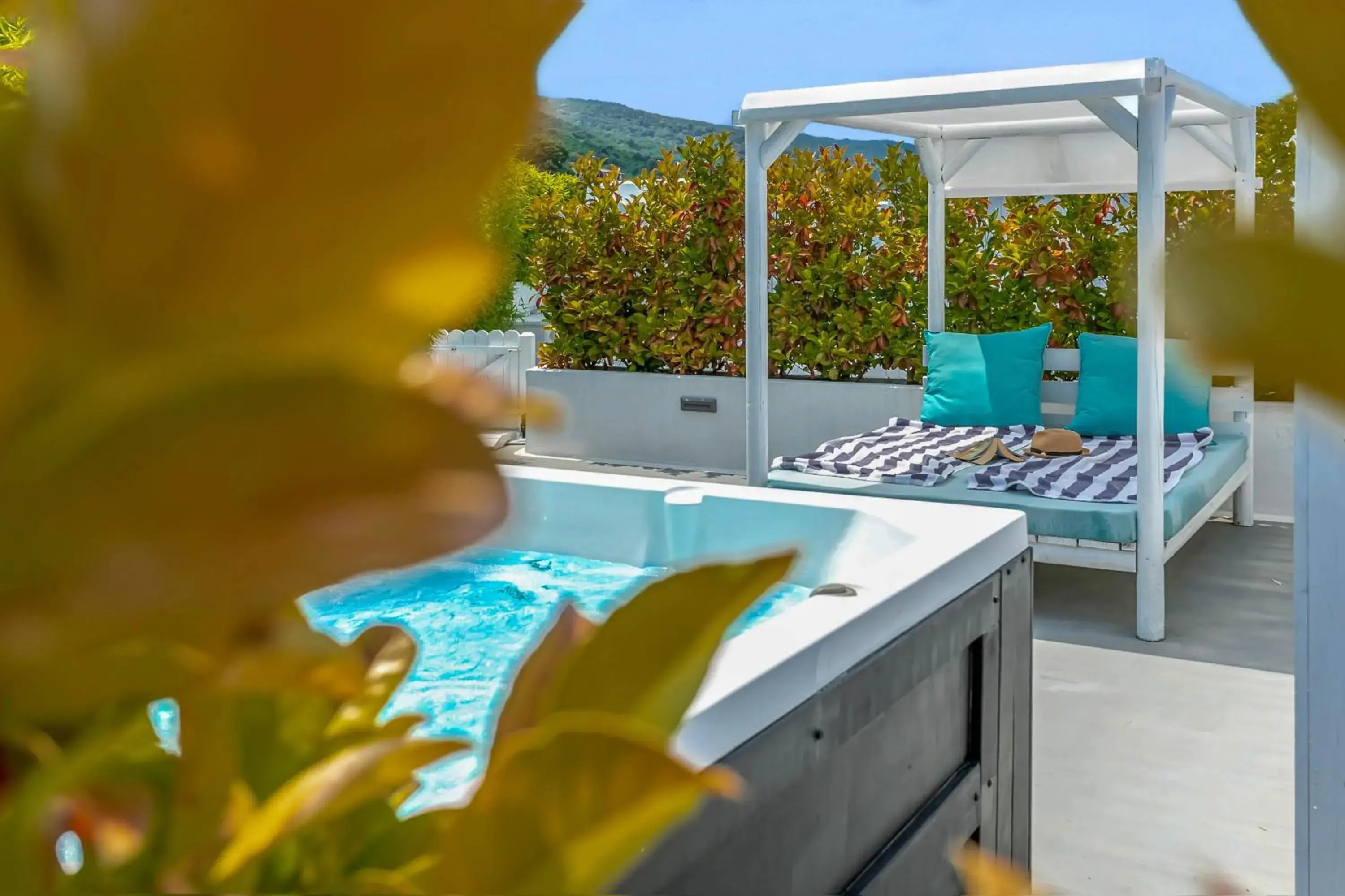 Exclusive Suite with Outdoor Heated Hot Tub and Sauna - Sea View in Panorama Suites & Spa - Adults Only Exclusive Suite with Outdoor Heated Hot Tub and Sauna - Sea View in Panorama Suites & Spa - Adults Only