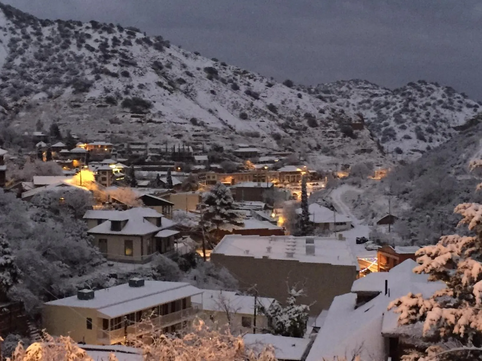 Natural landscape in Bisbee Brownstone Suites