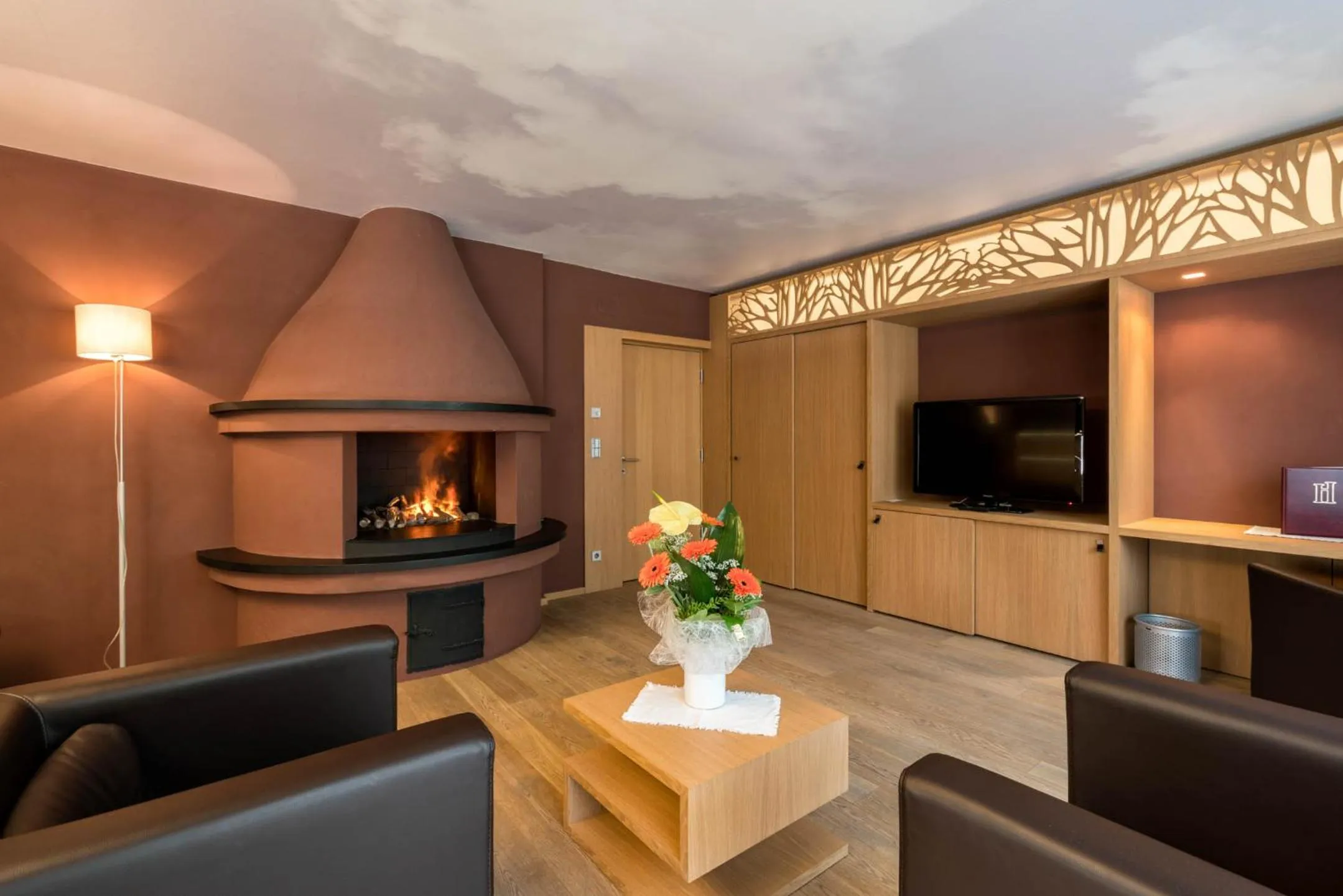 Living room in Hotel Hell