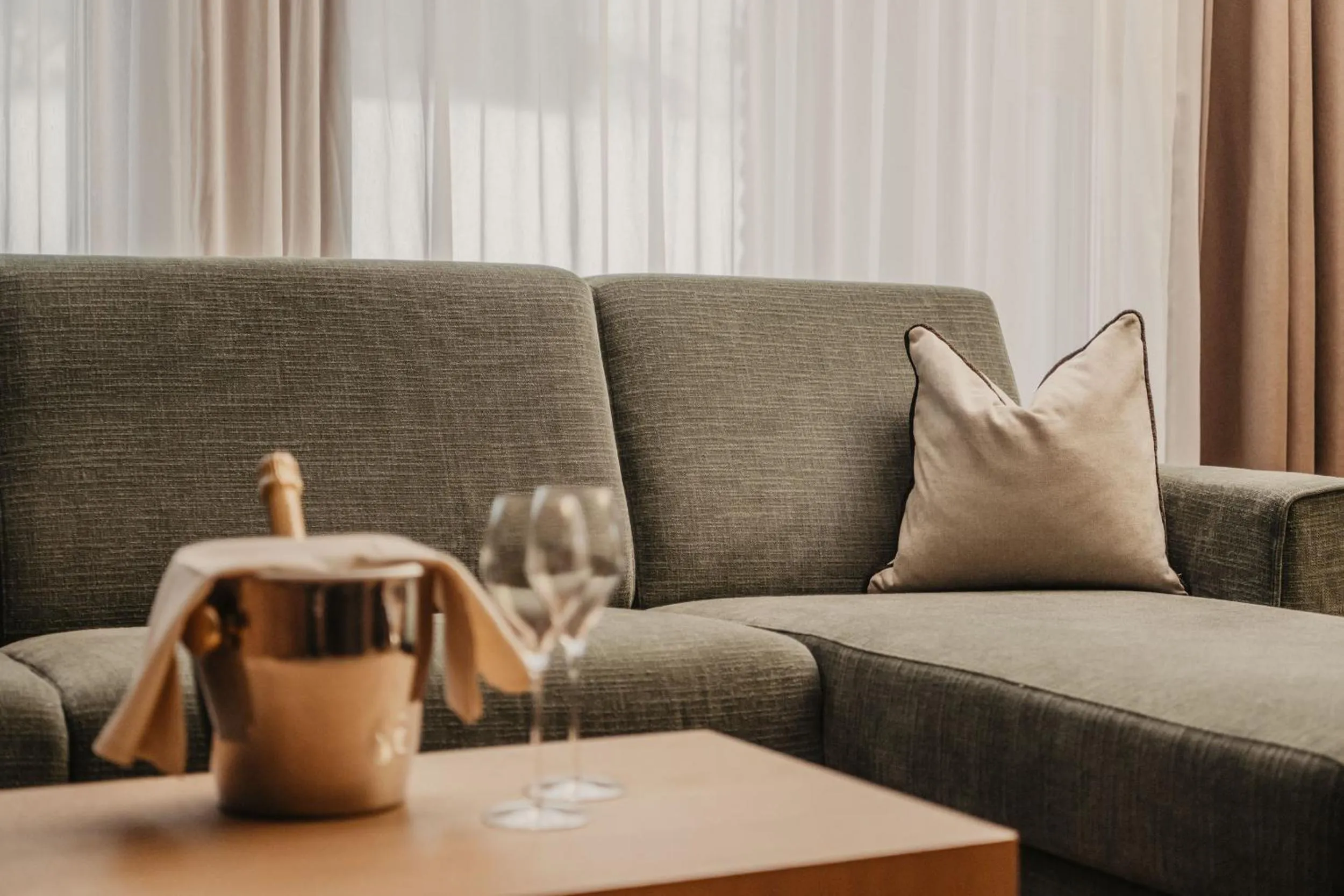 Living room in Hotel Hell