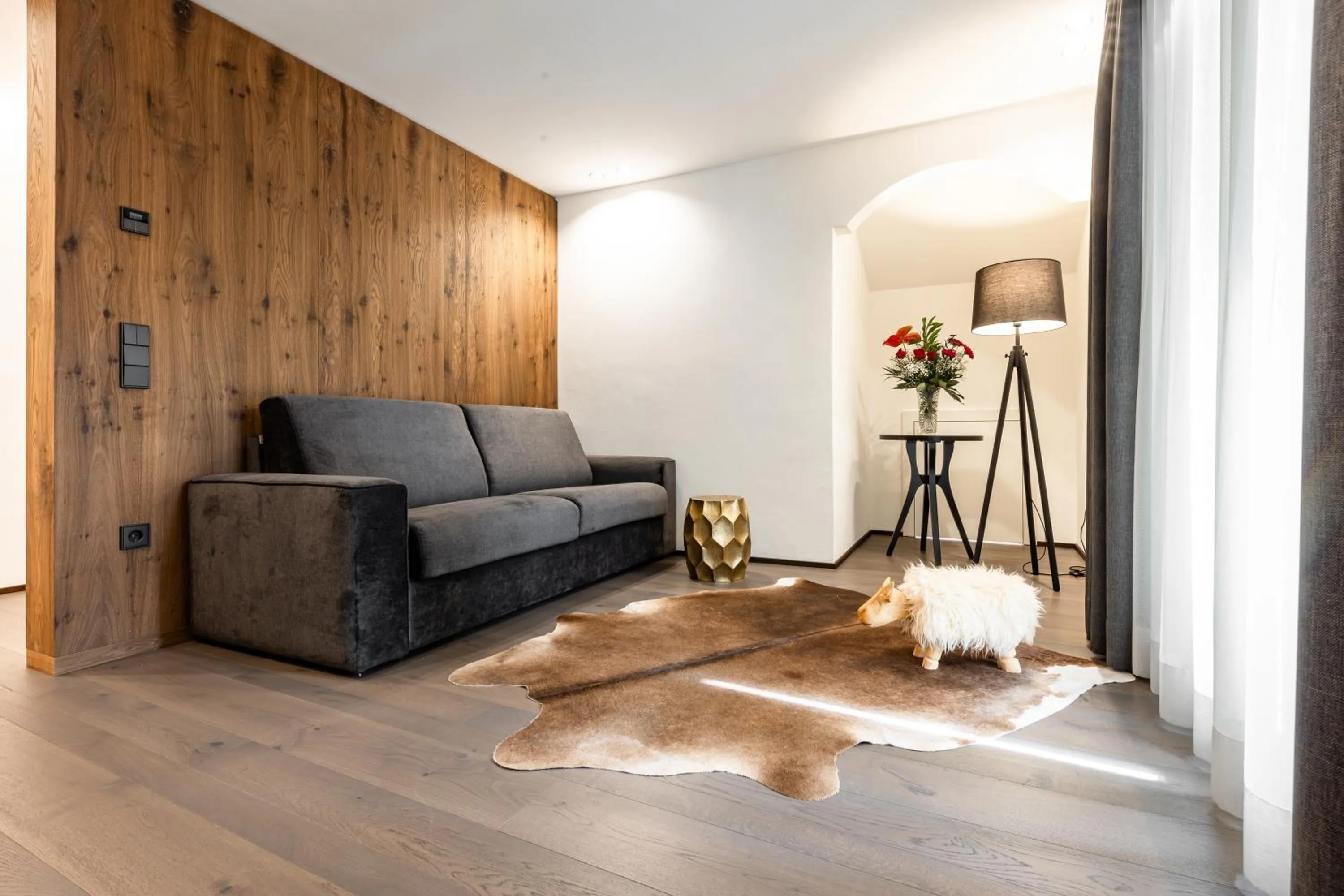 Living room in Hotel Hell