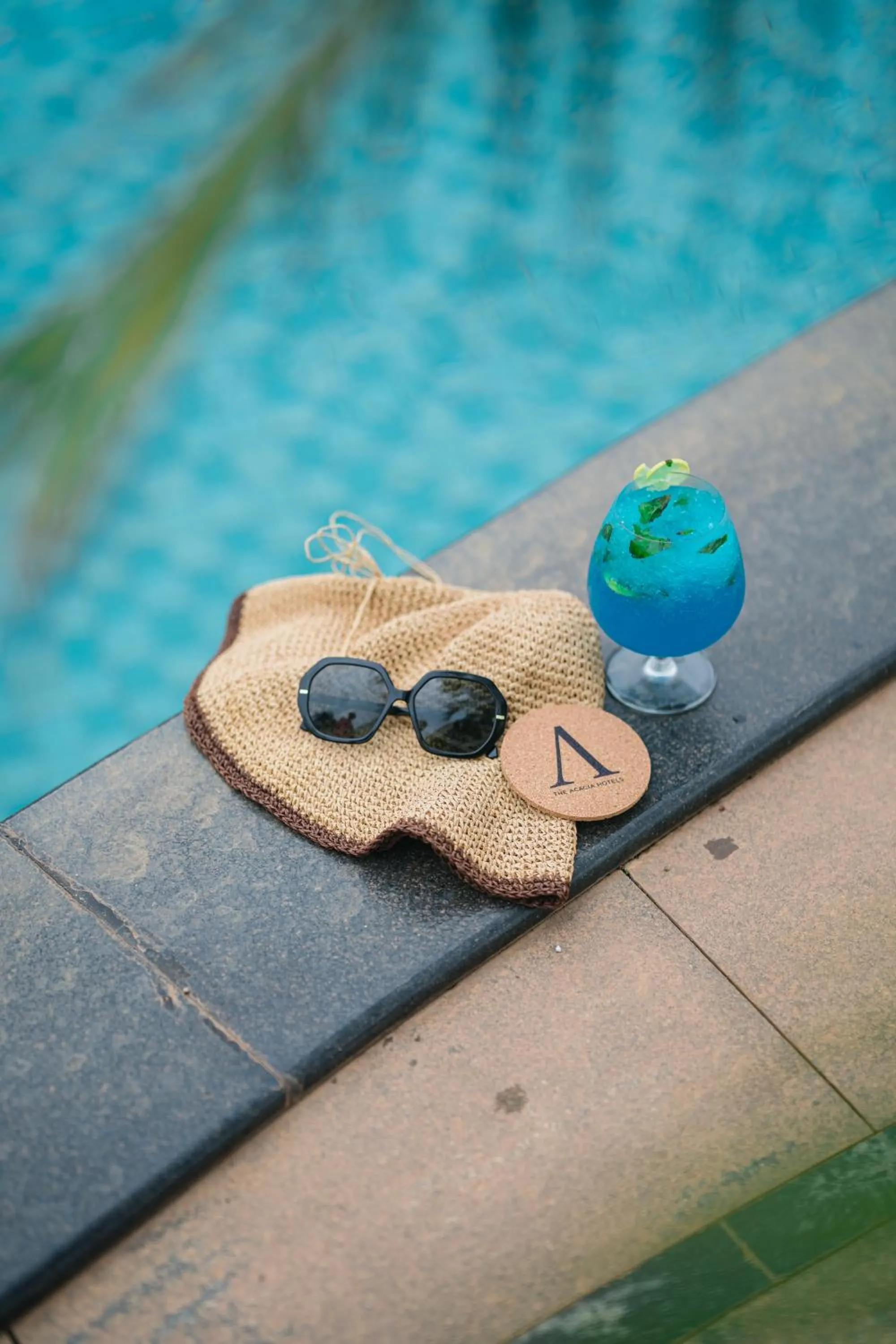 Swimming pool in The Acacia Morjim