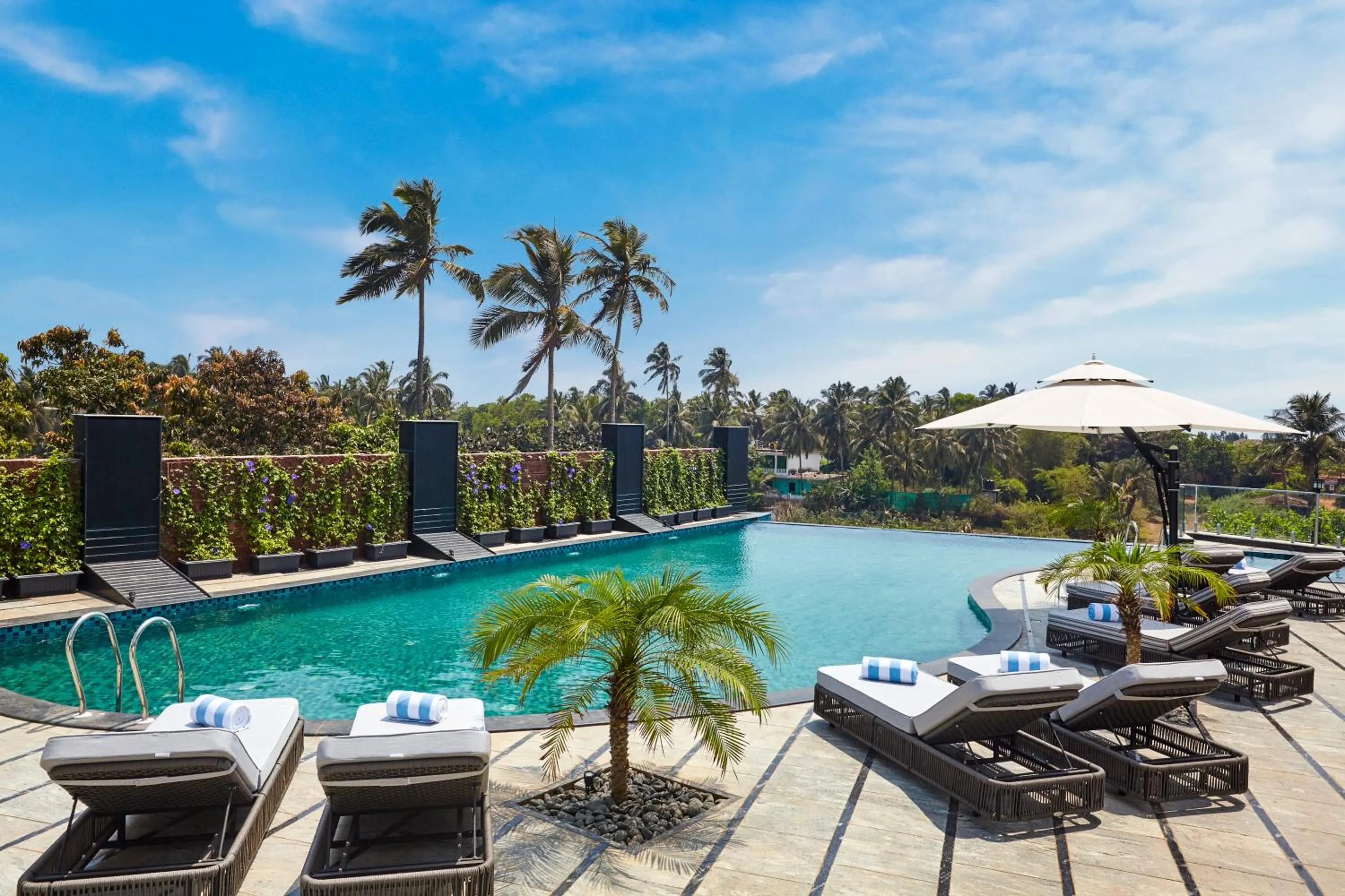 Patio in The Acacia Morjim
