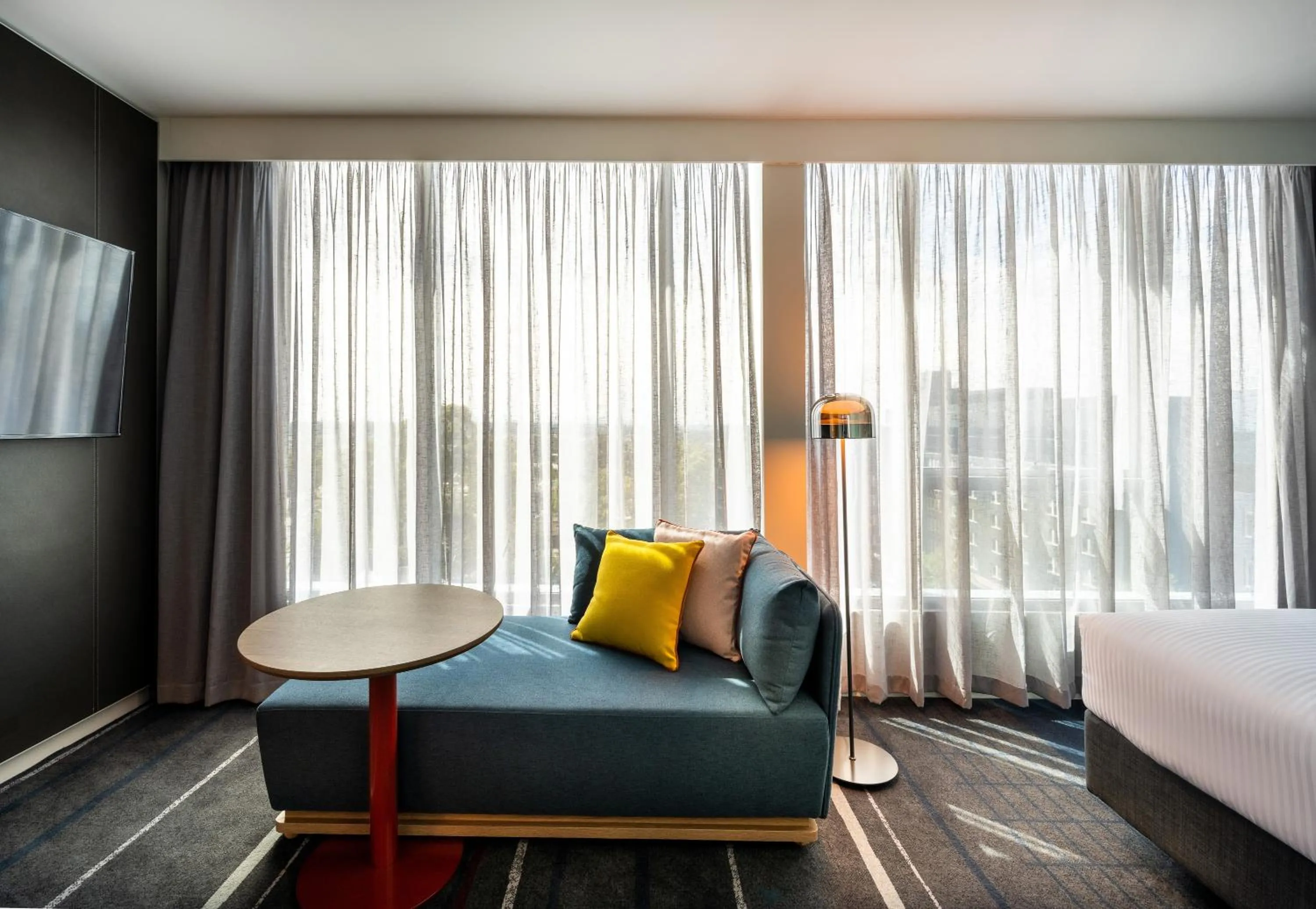 Bed in Novotel Melbourne Preston