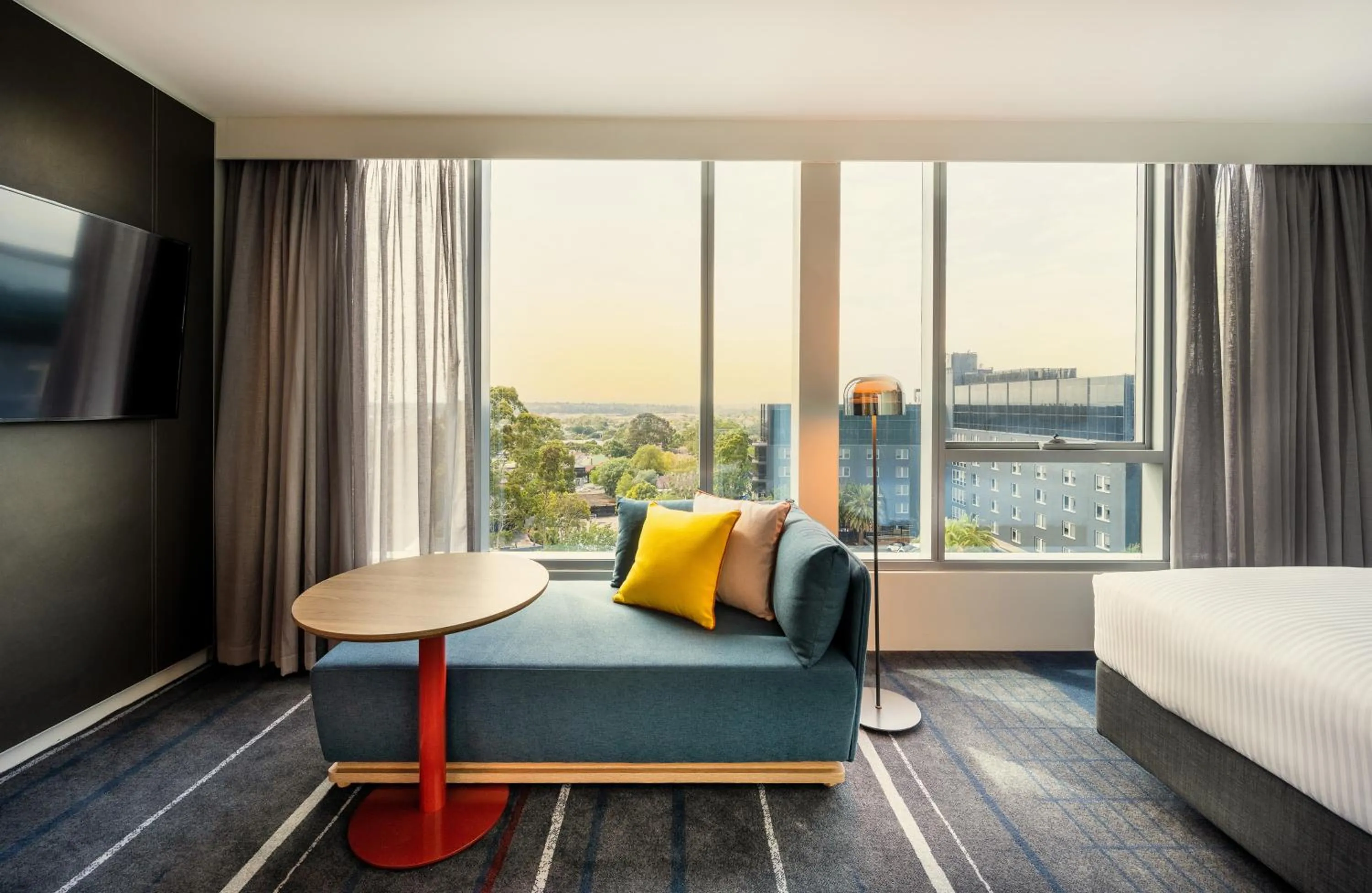 Bed in Novotel Melbourne Preston