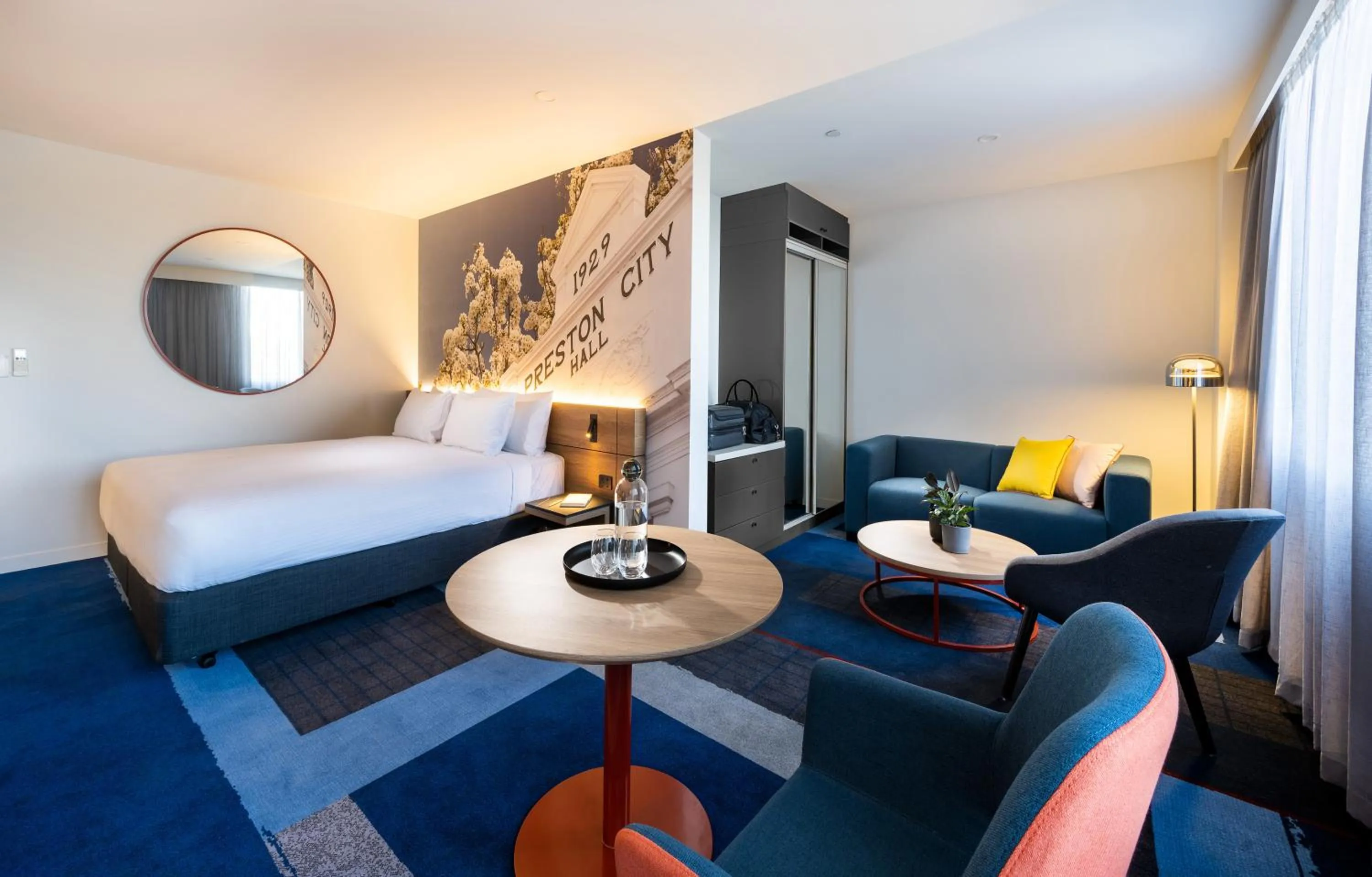 Bedroom, Bed in Novotel Melbourne Preston