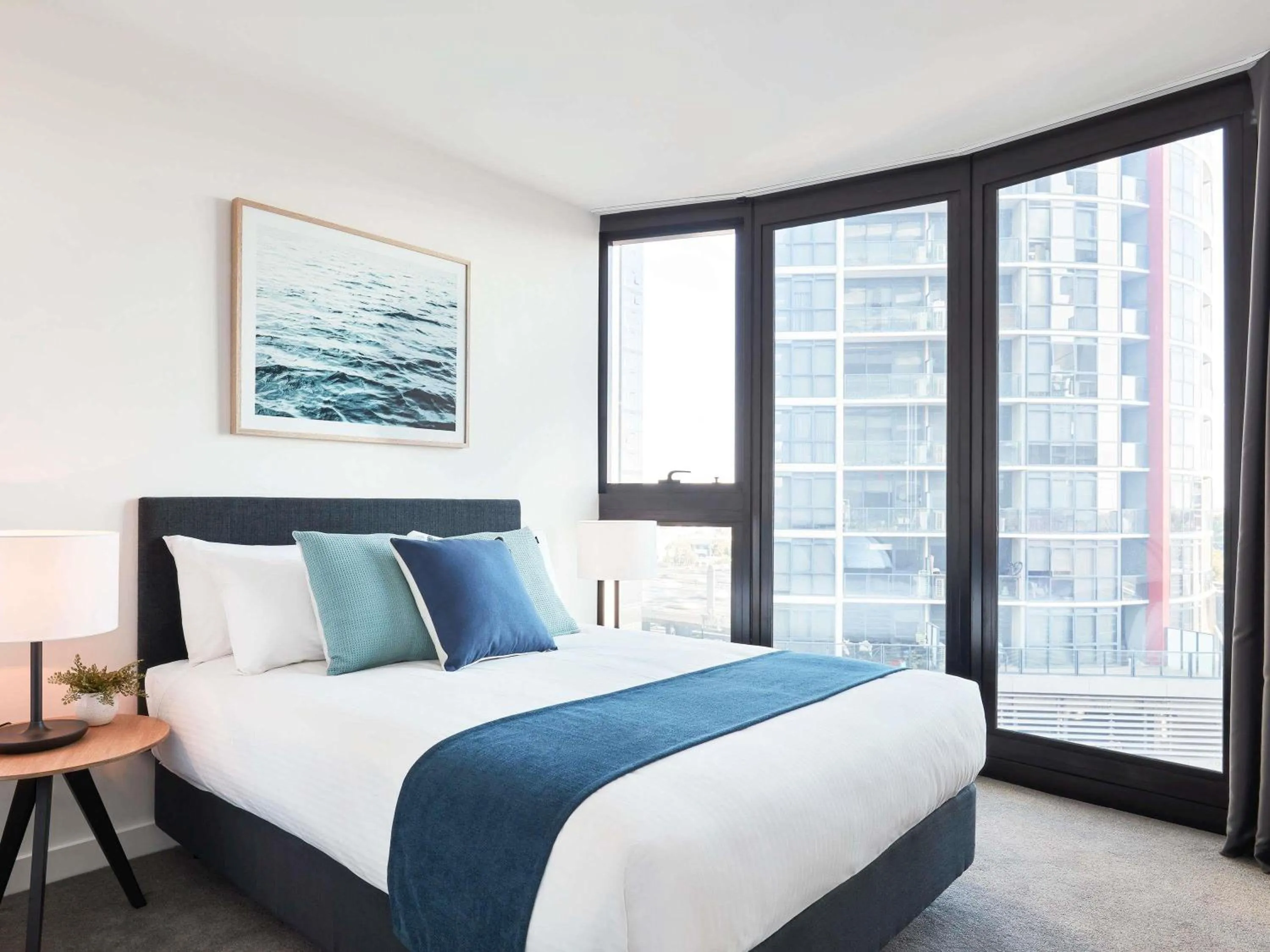 Bedroom, Bed in Shadow Play by Peppers