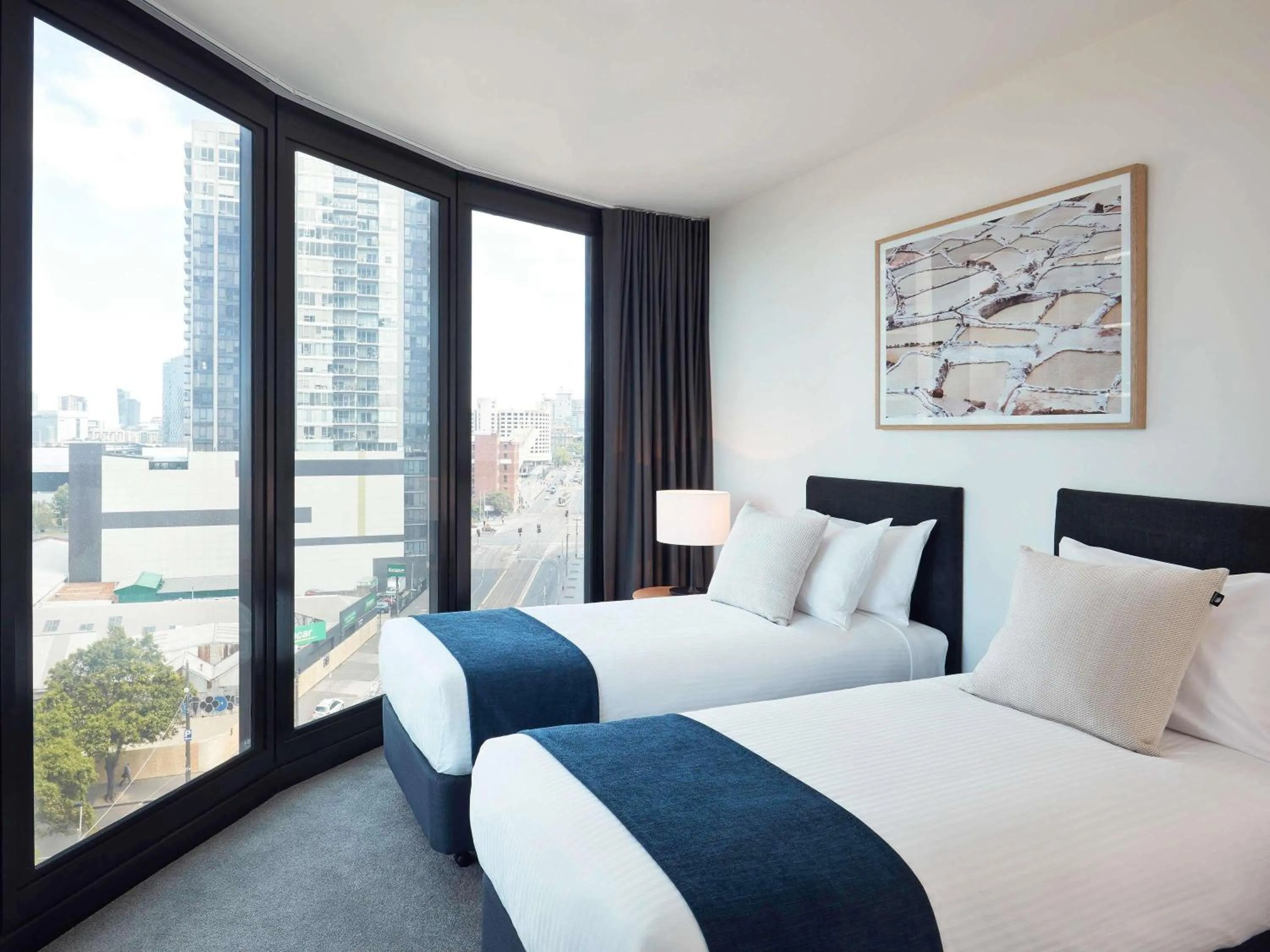 Bedroom, Bed in Shadow Play by Peppers