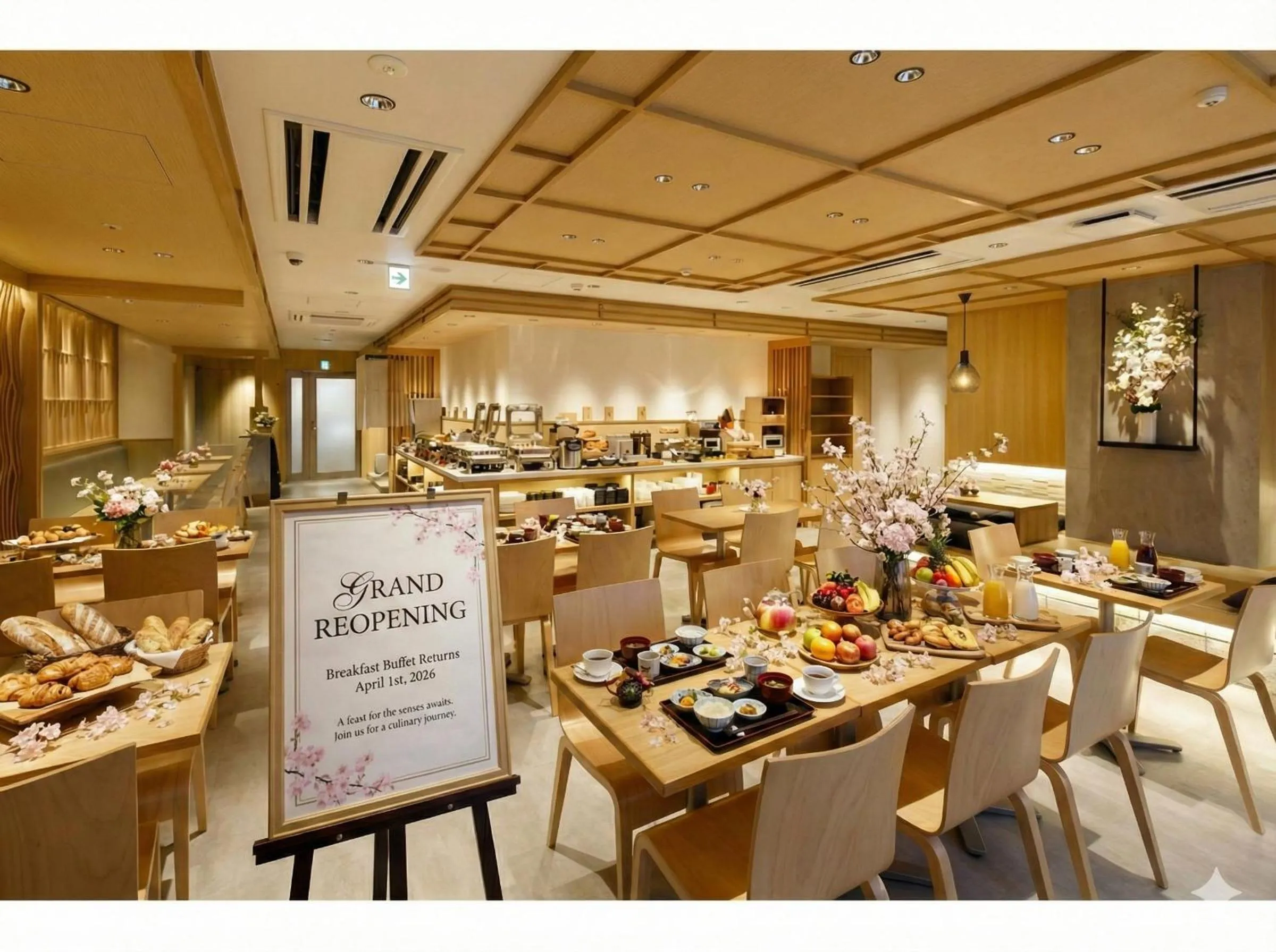 Breakfast in Tosei Hotel Cocone Ueno