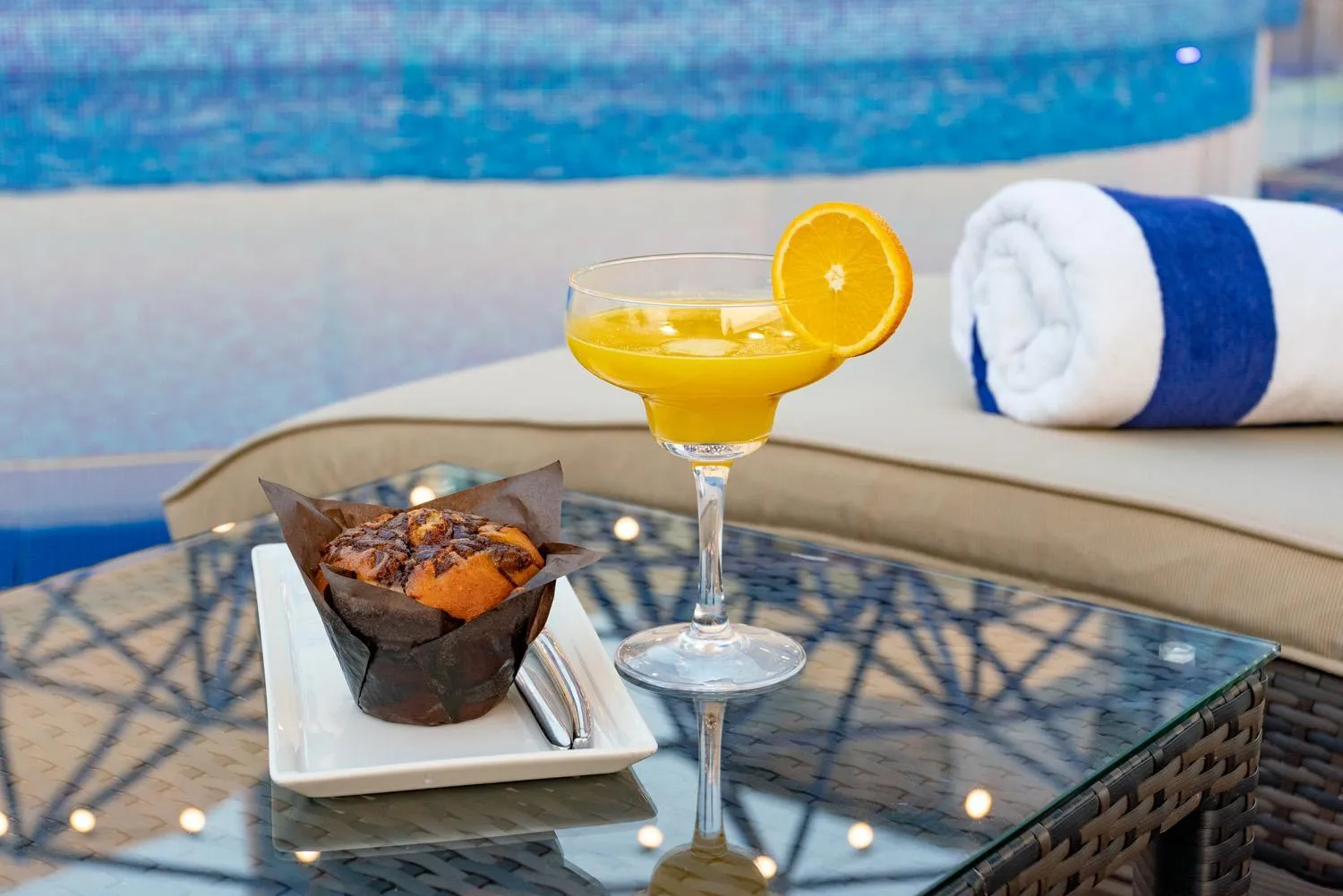 Swimming pool in Leva Hotel and Suites, Opposite Downtown