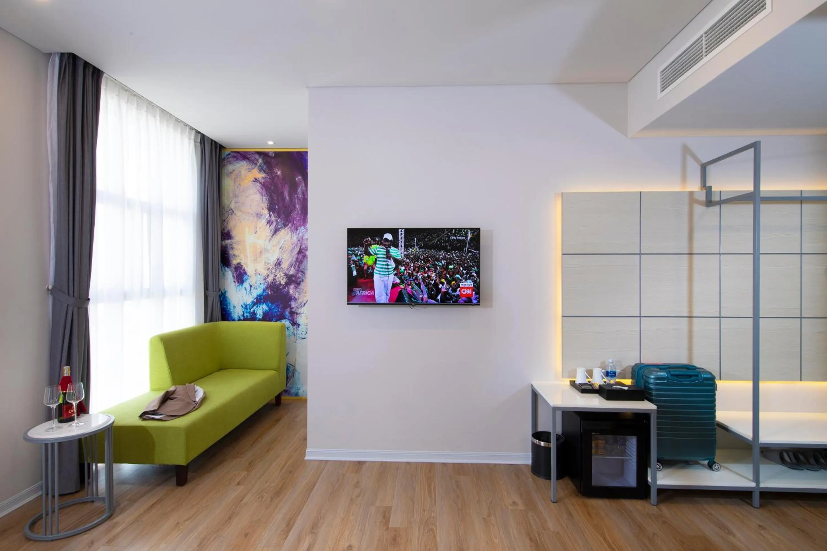 Bed in Grand Citiview Da Nang Hotel