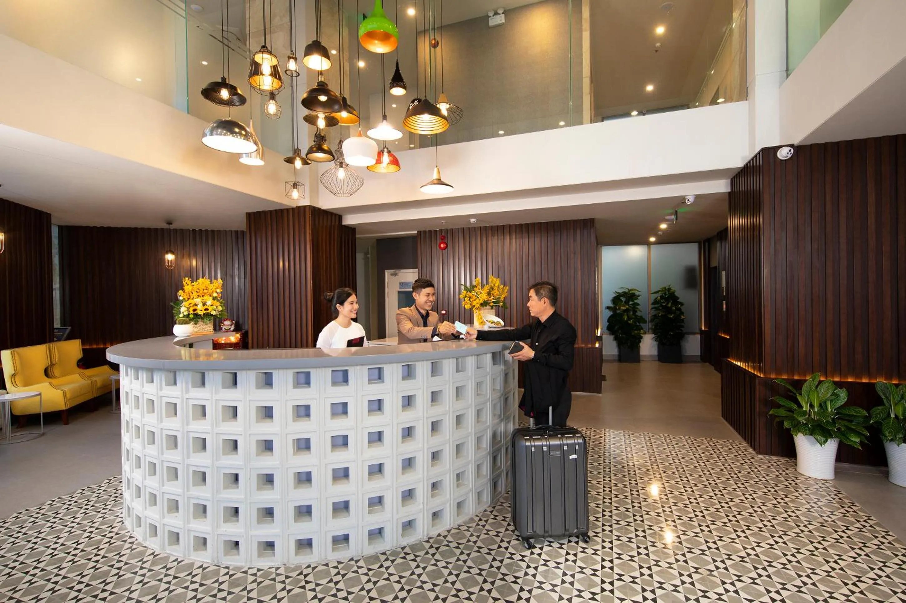Lobby or reception in Grand Citiview Da Nang Hotel