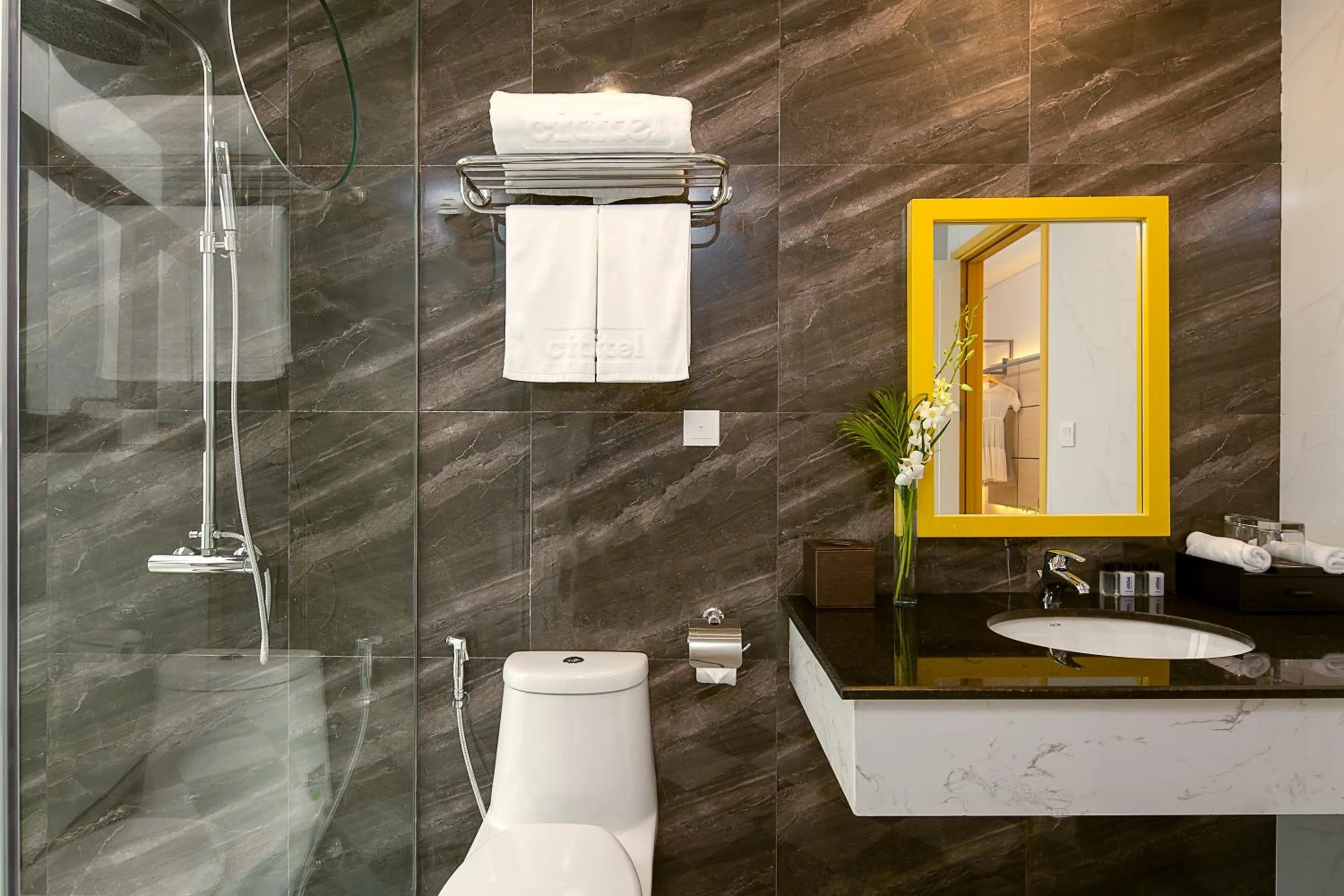 Shower in Grand Citiview Da Nang Hotel