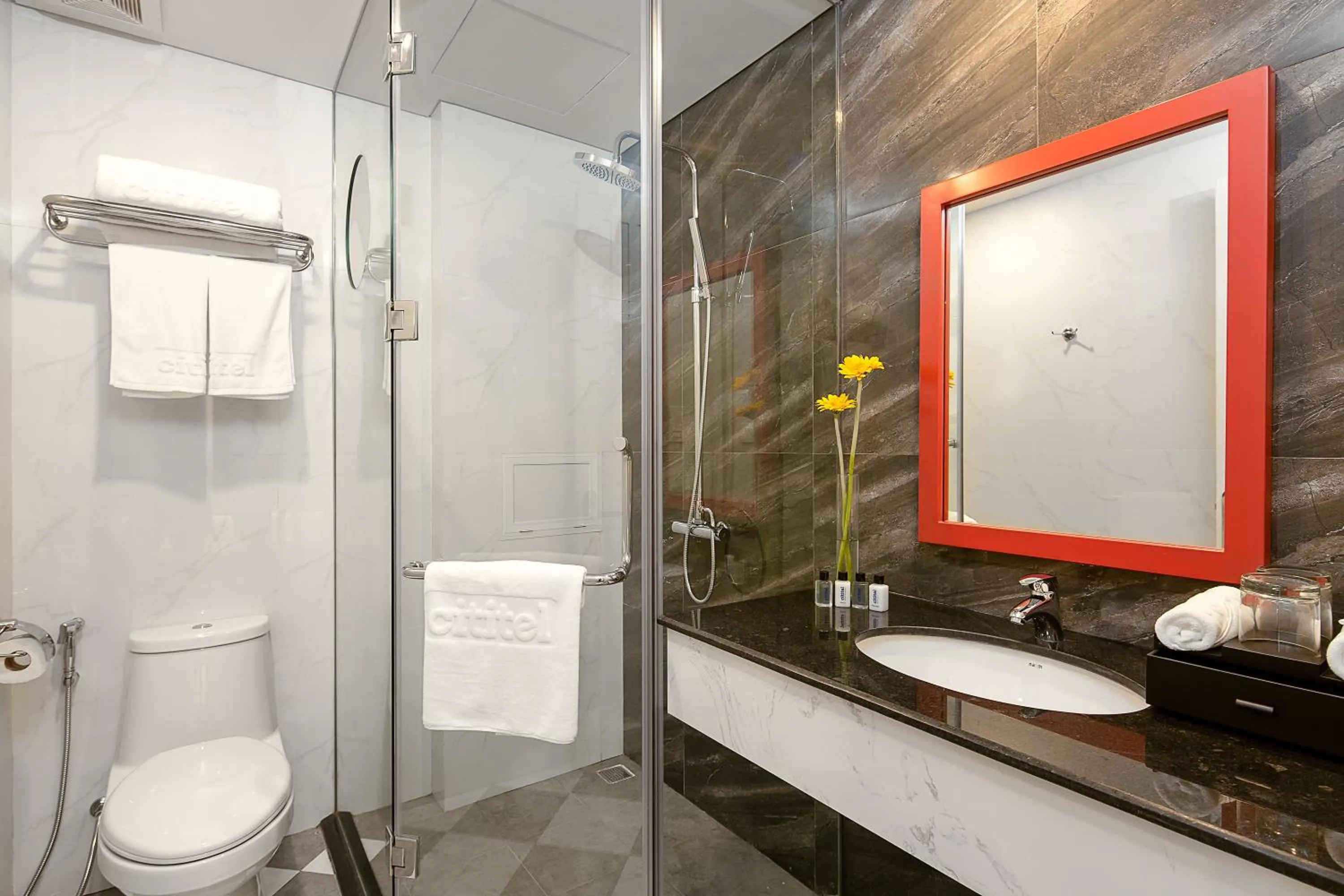 Shower in Grand Citiview Da Nang Hotel