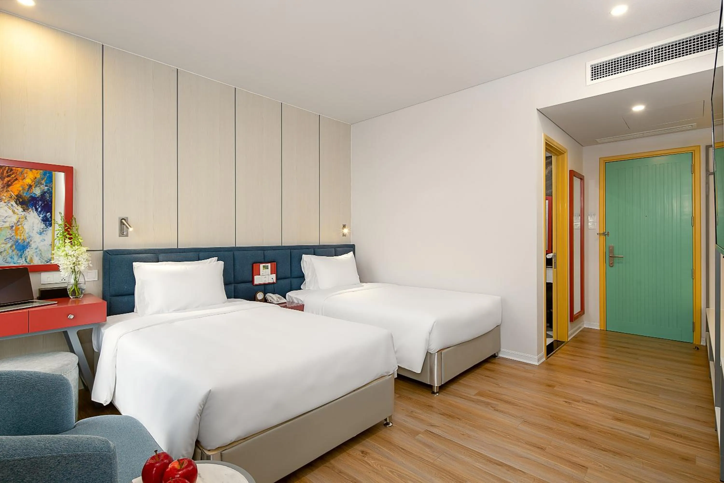 Bed in Grand Citiview Da Nang Hotel