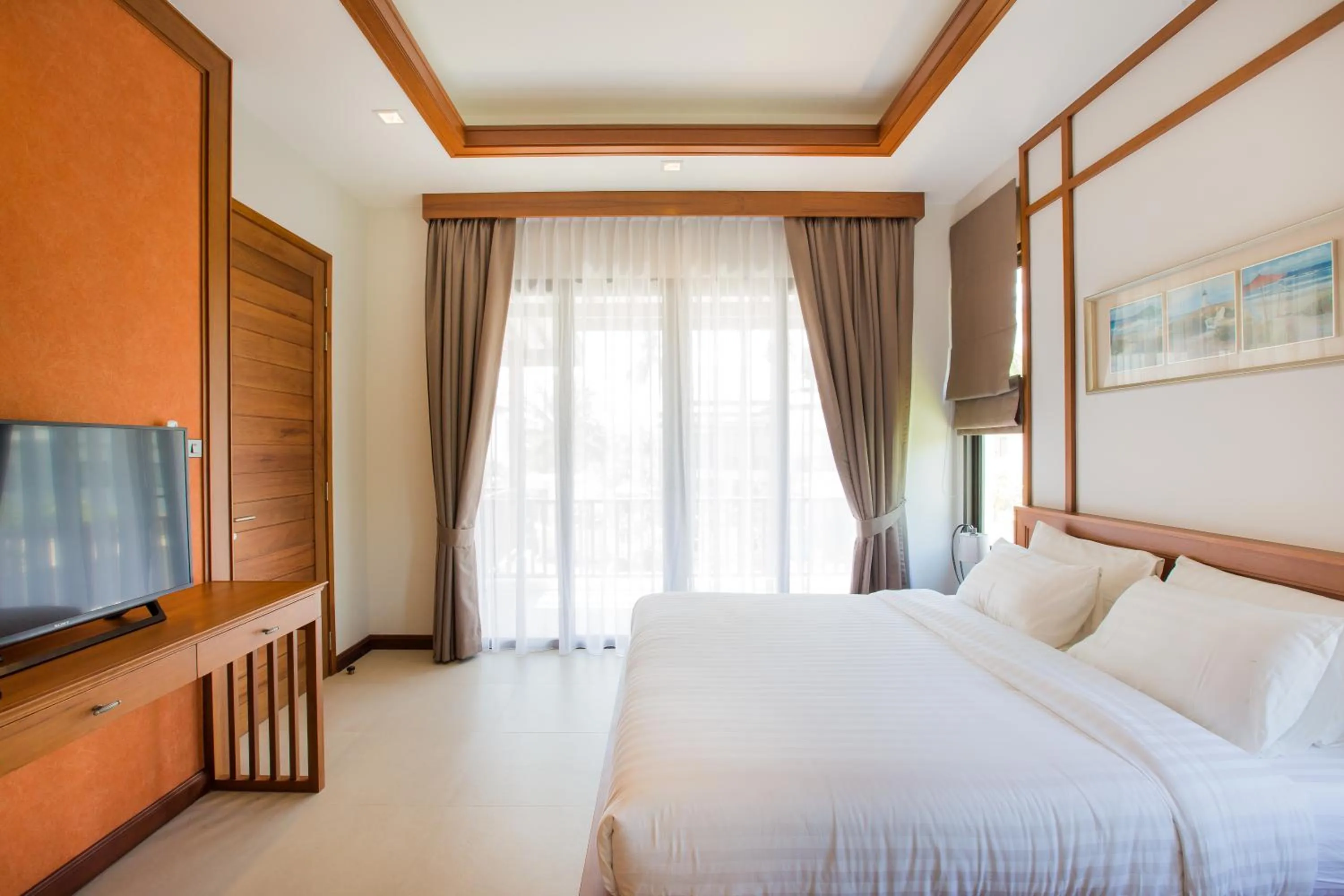 Bedroom, Bed in Villa Palavee (B2)