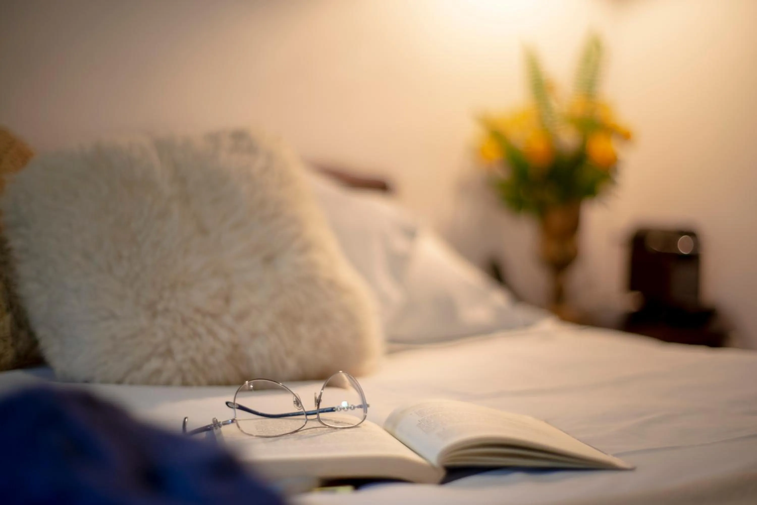 Decorative detail, Bed in Alma Hotel