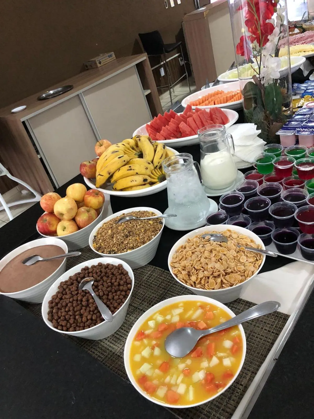 Breakfast in Veredas do Rio Quente Flat