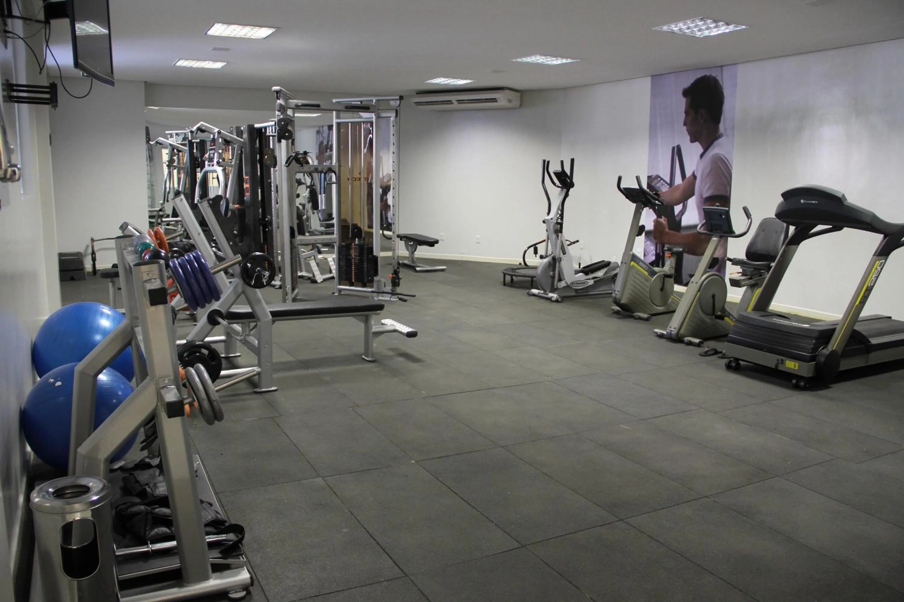Fitness centre/facilities in Veredas do Rio Quente Flat