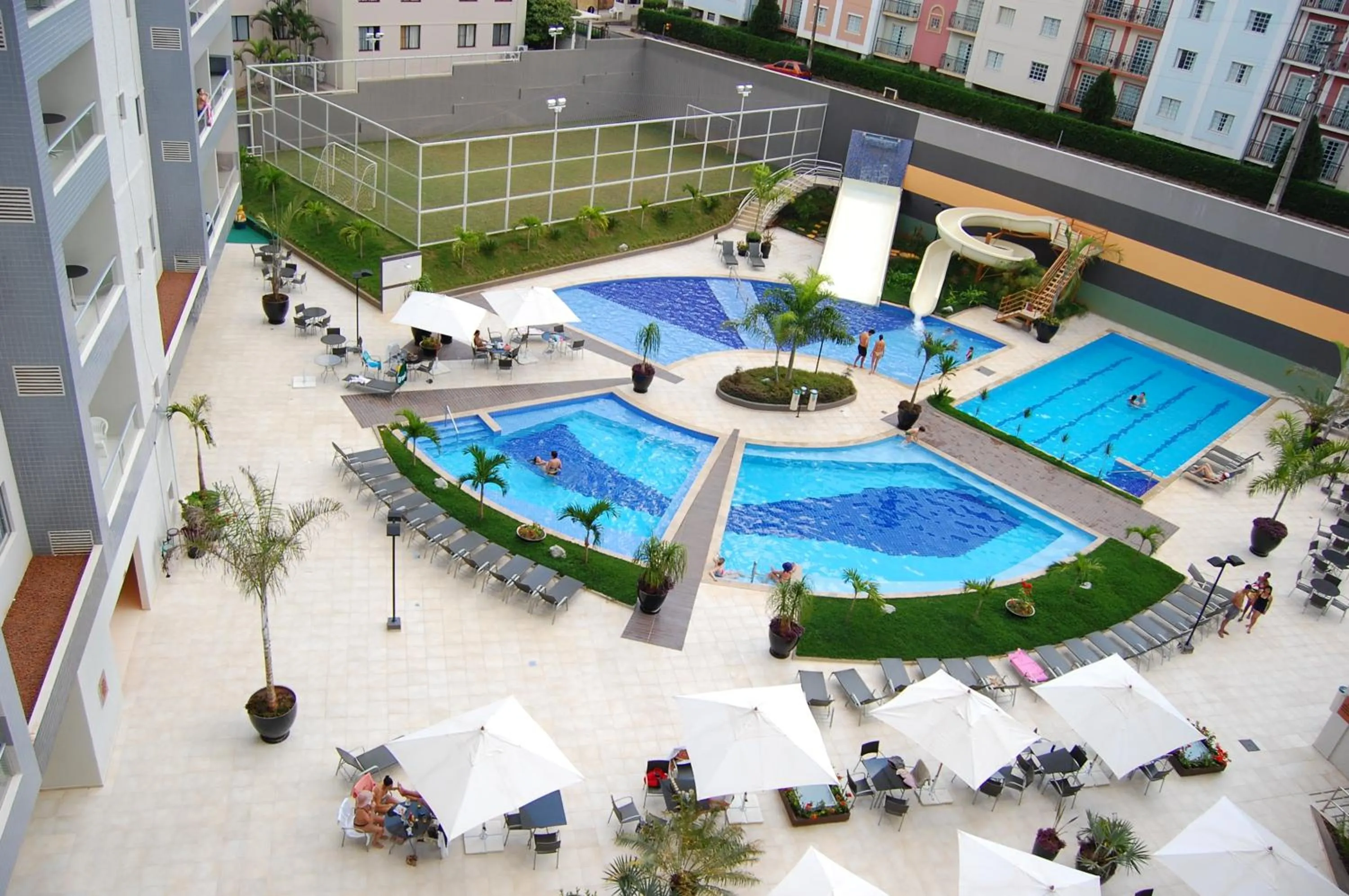 Swimming pool in Veredas do Rio Quente Flat