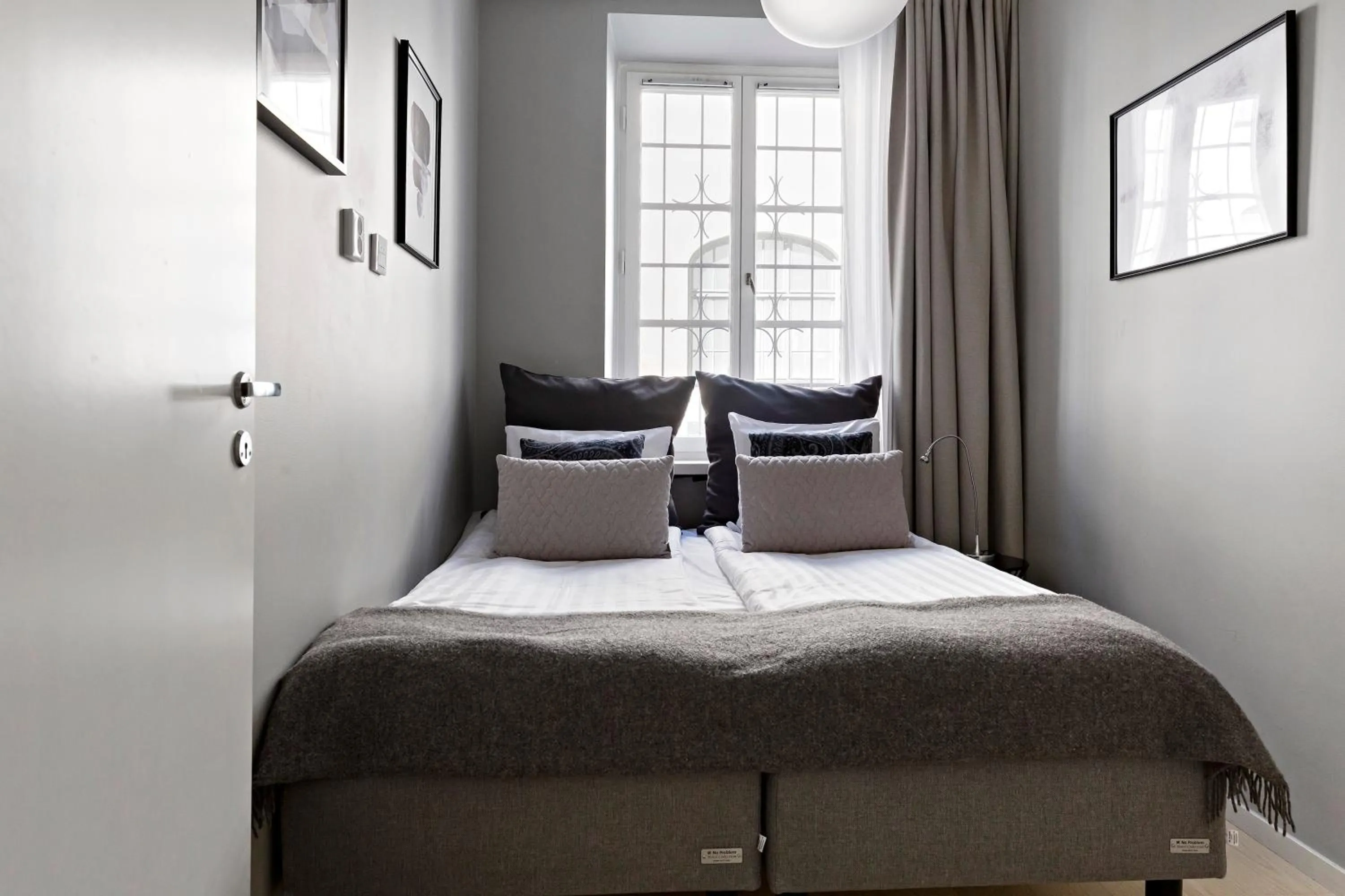 Bedroom, Bed in Forenom Apartments Stockholm Johannesgatan