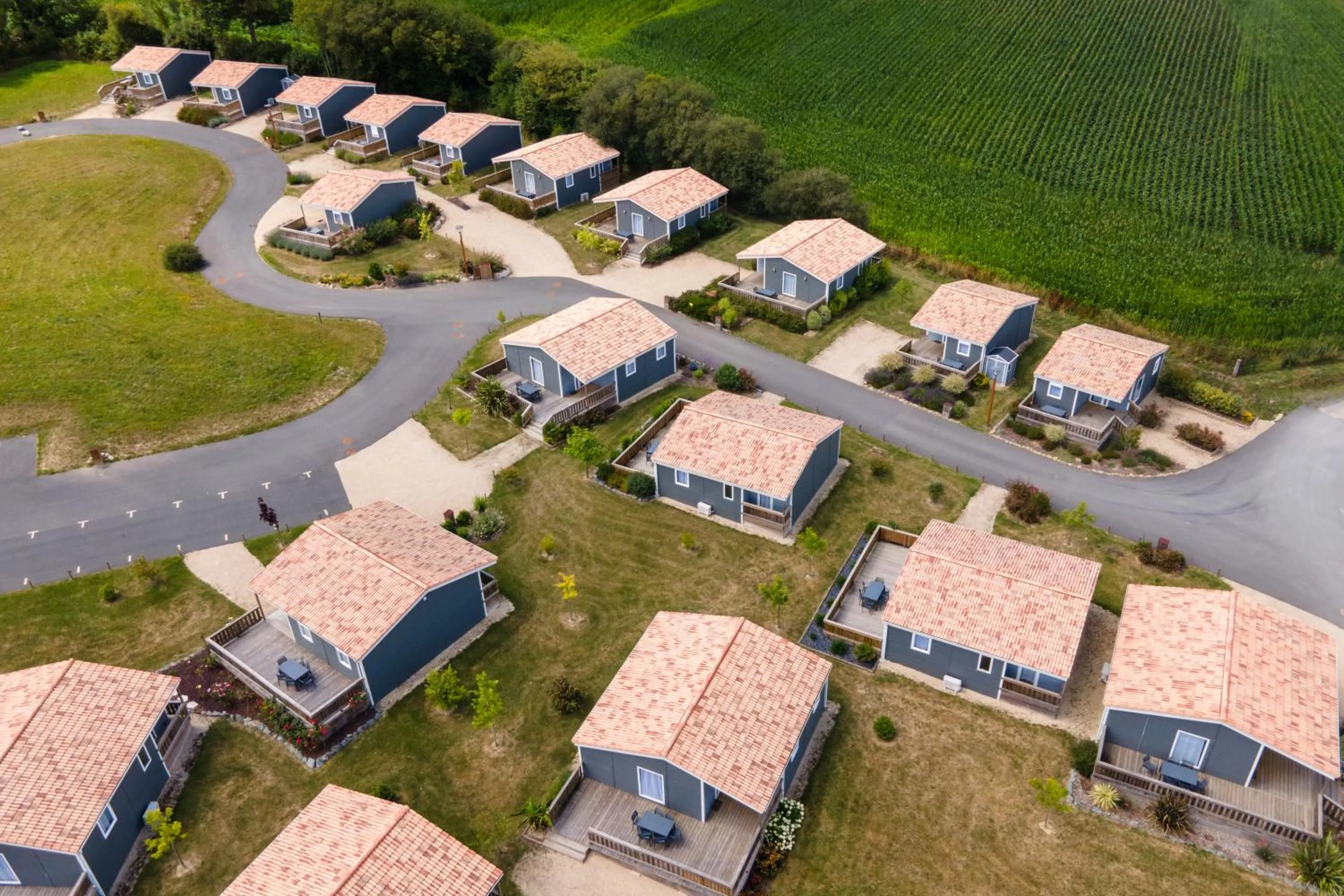 Bird's eye view in Domaine Mélusine - à 2km du Puy duFou France !