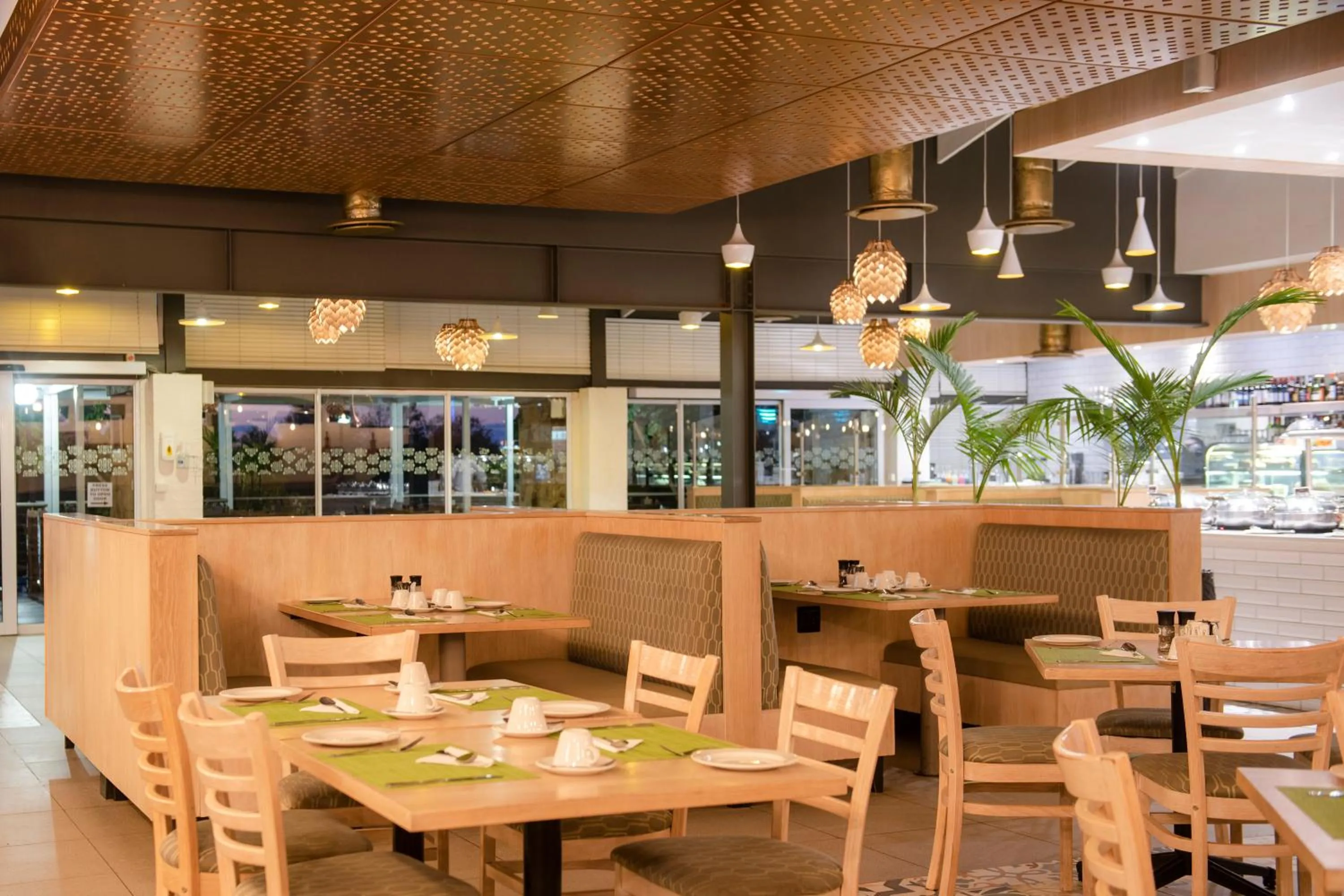 Breakfast in Palm Park Hotel