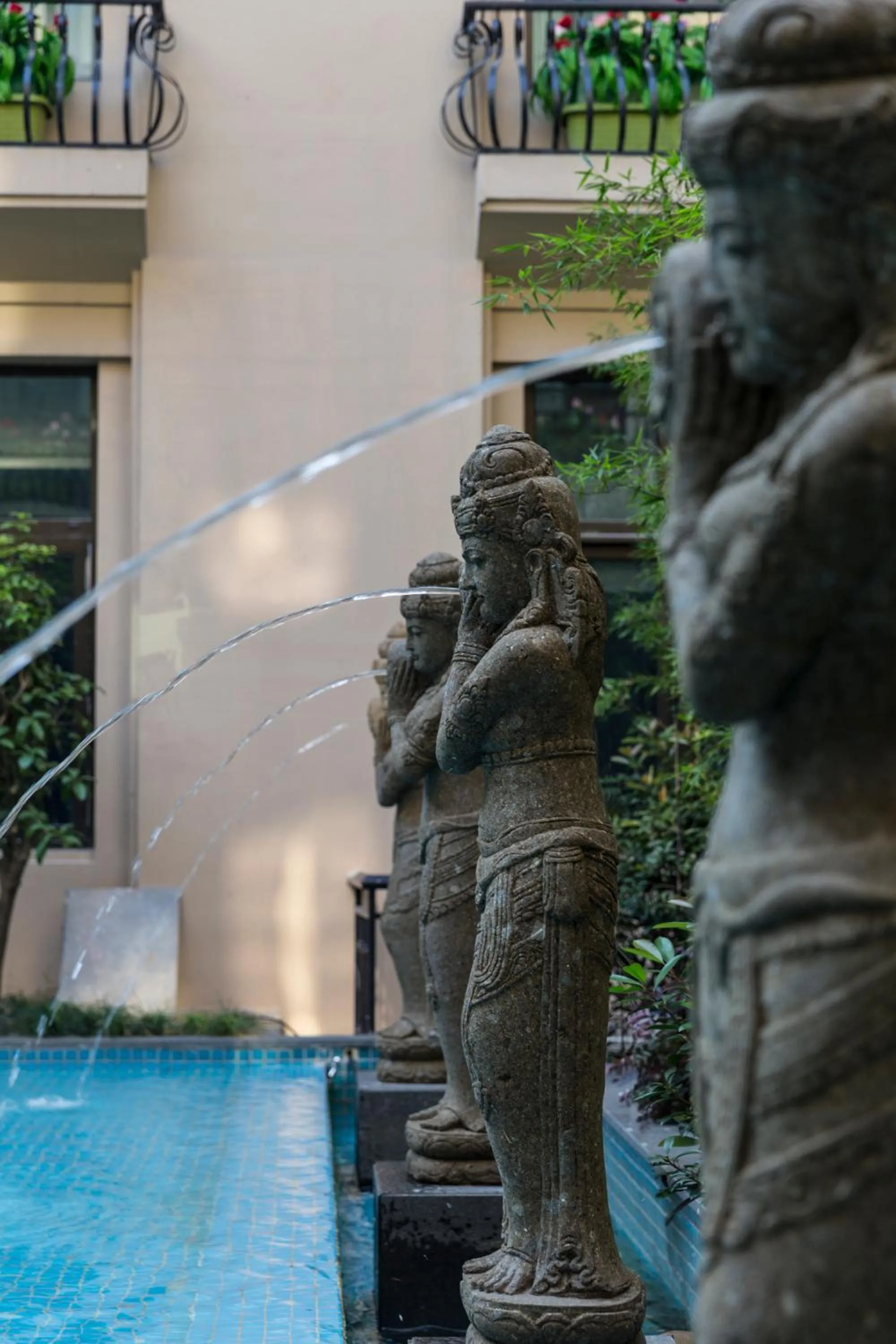 Property building in SSAW Boutique Hotel Hangzhou Xixi Park