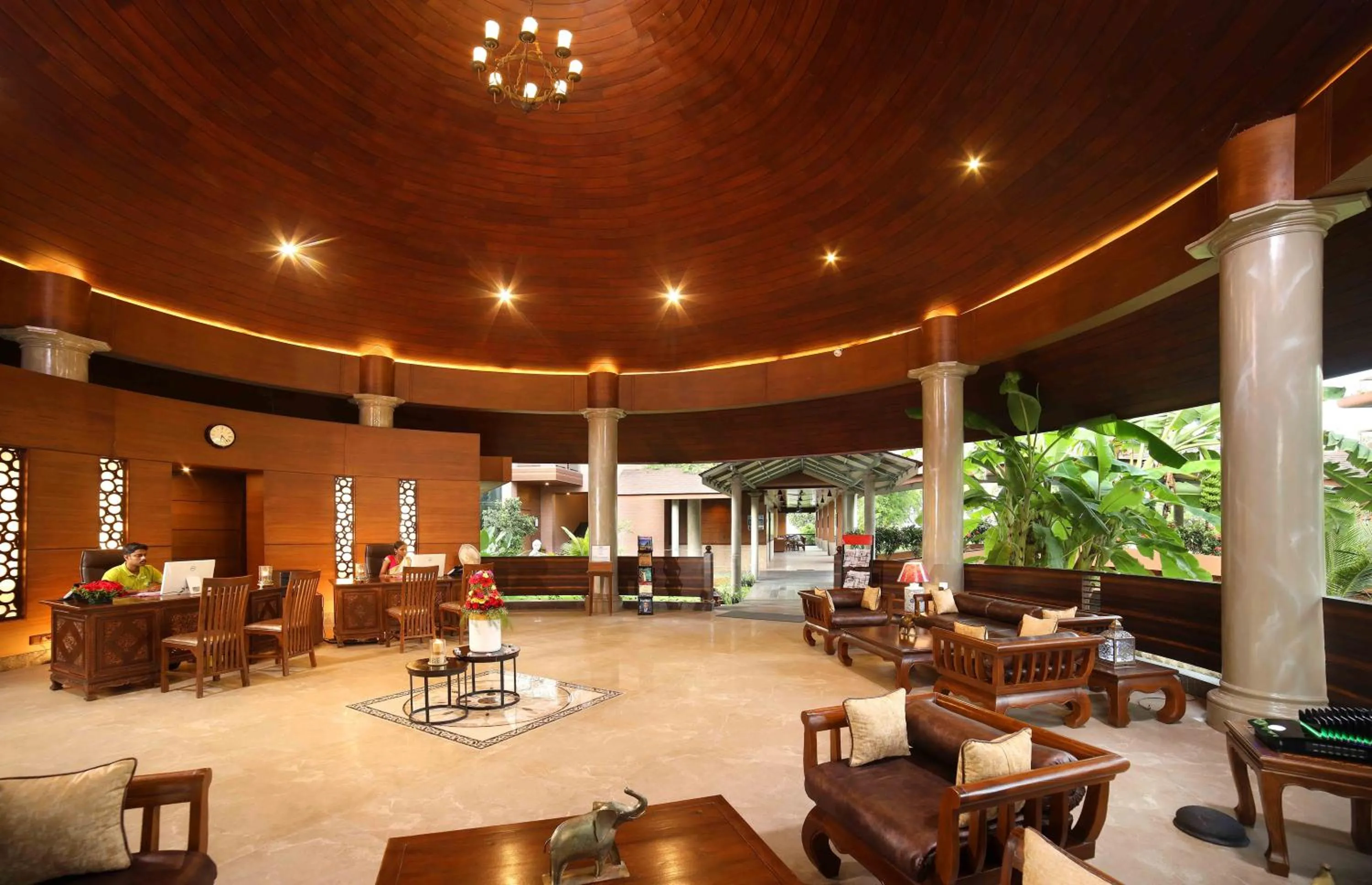Lobby or reception in Uday Backwater Resort