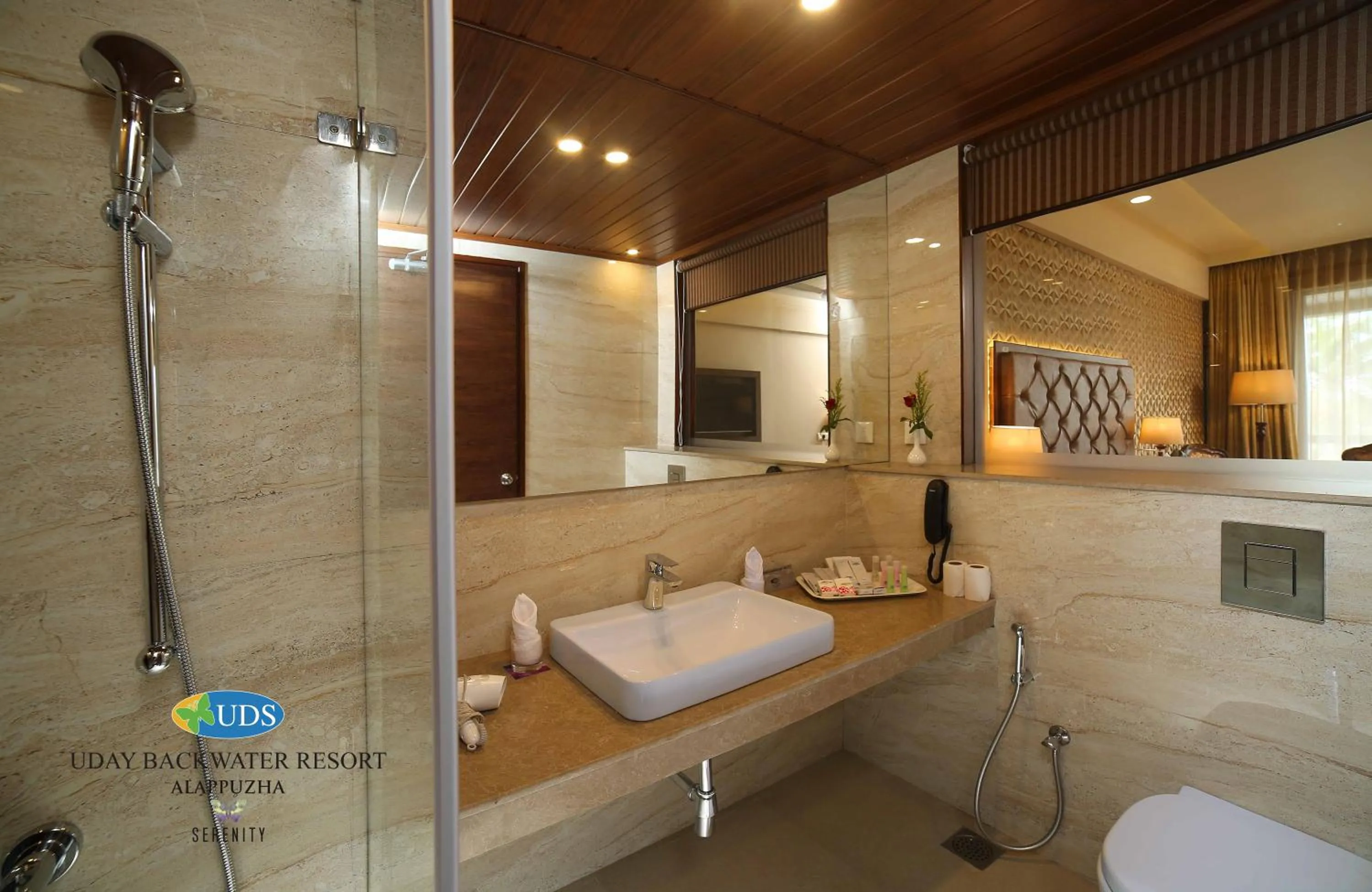 Bathroom in Uday Backwater Resort