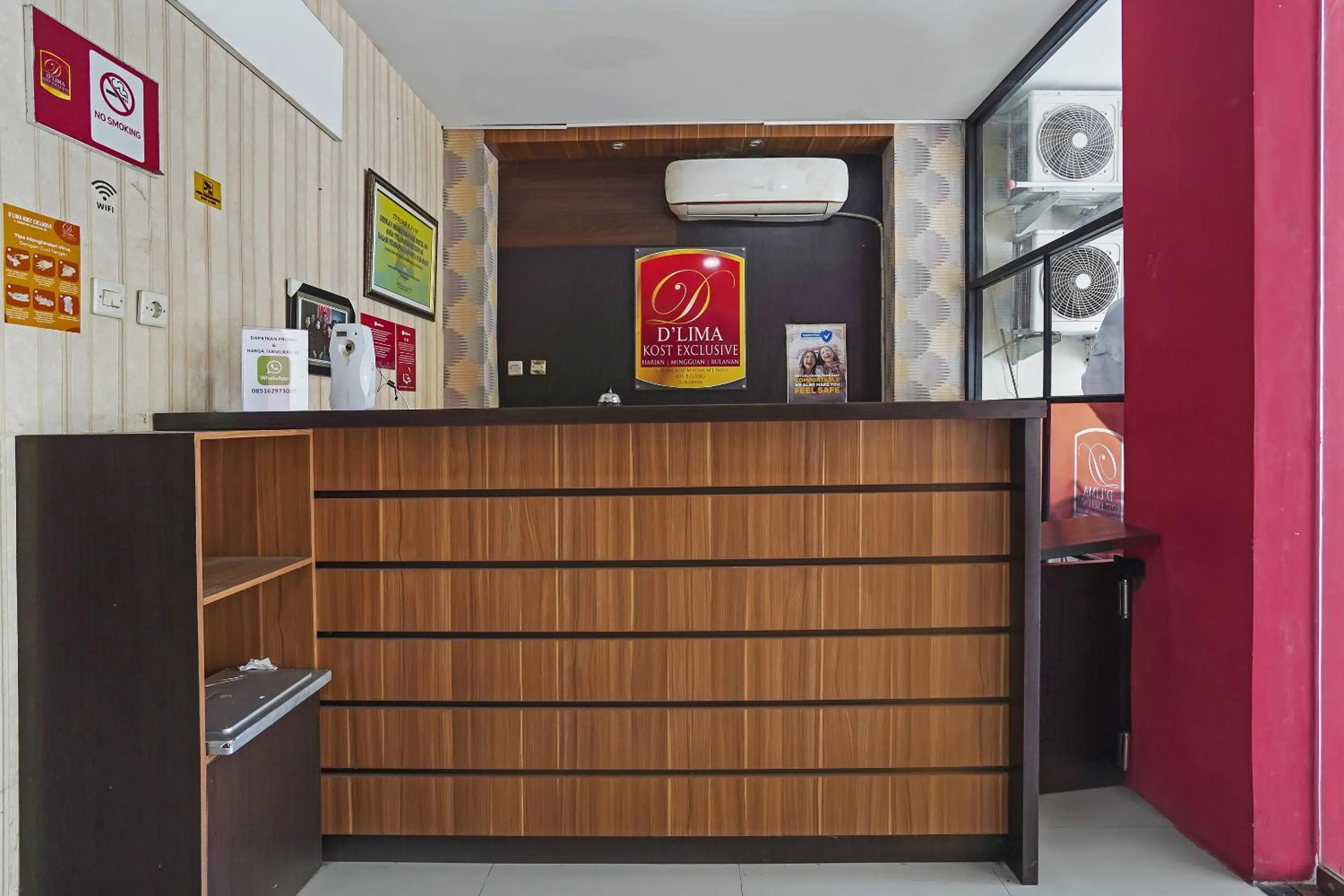 Lobby or reception in Hotel O D'lima Guest House Sub