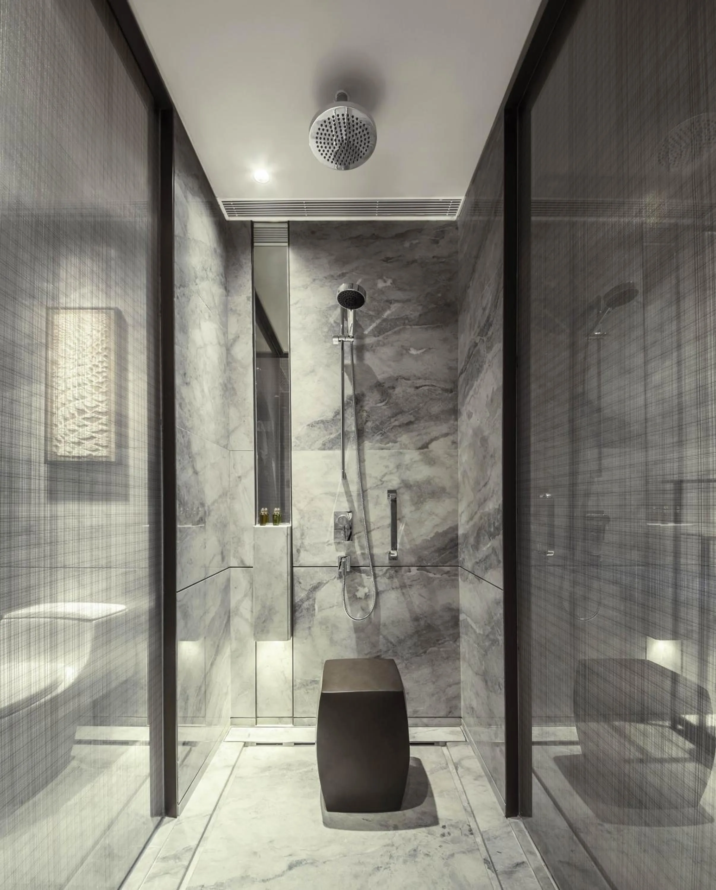 Bathroom in InterContinental Zhuhai by IHG