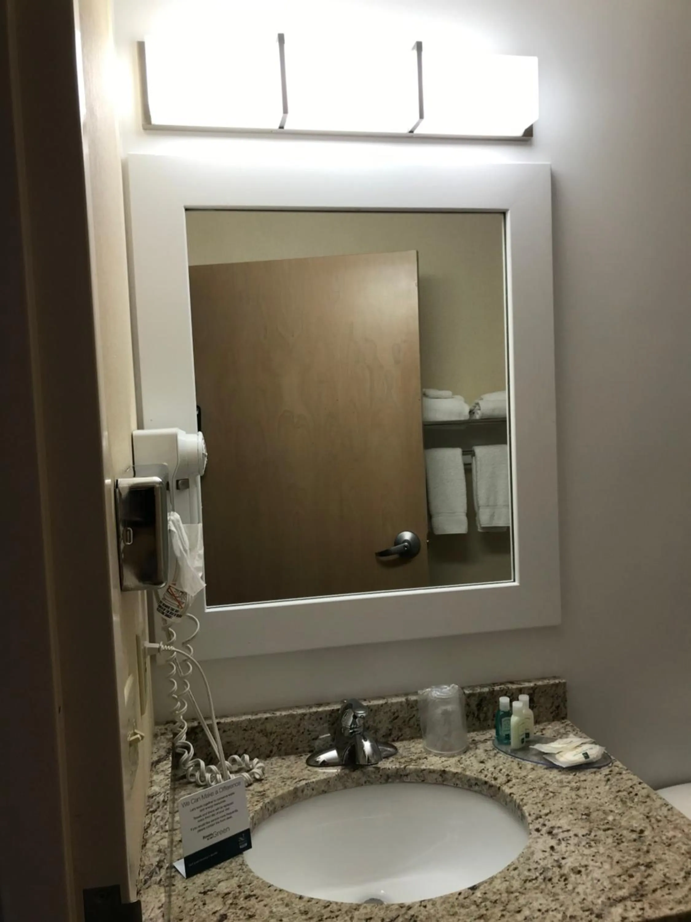 Bathroom in Quality Inn & Suites Prestonsburg next to Mountain Arts Center