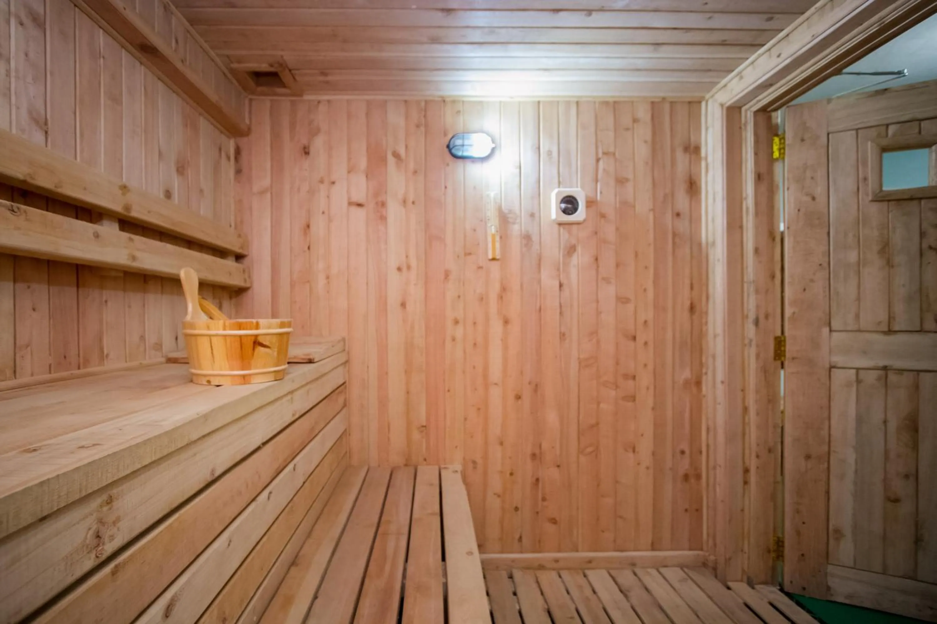Sauna in Paleo Hotel and Spa