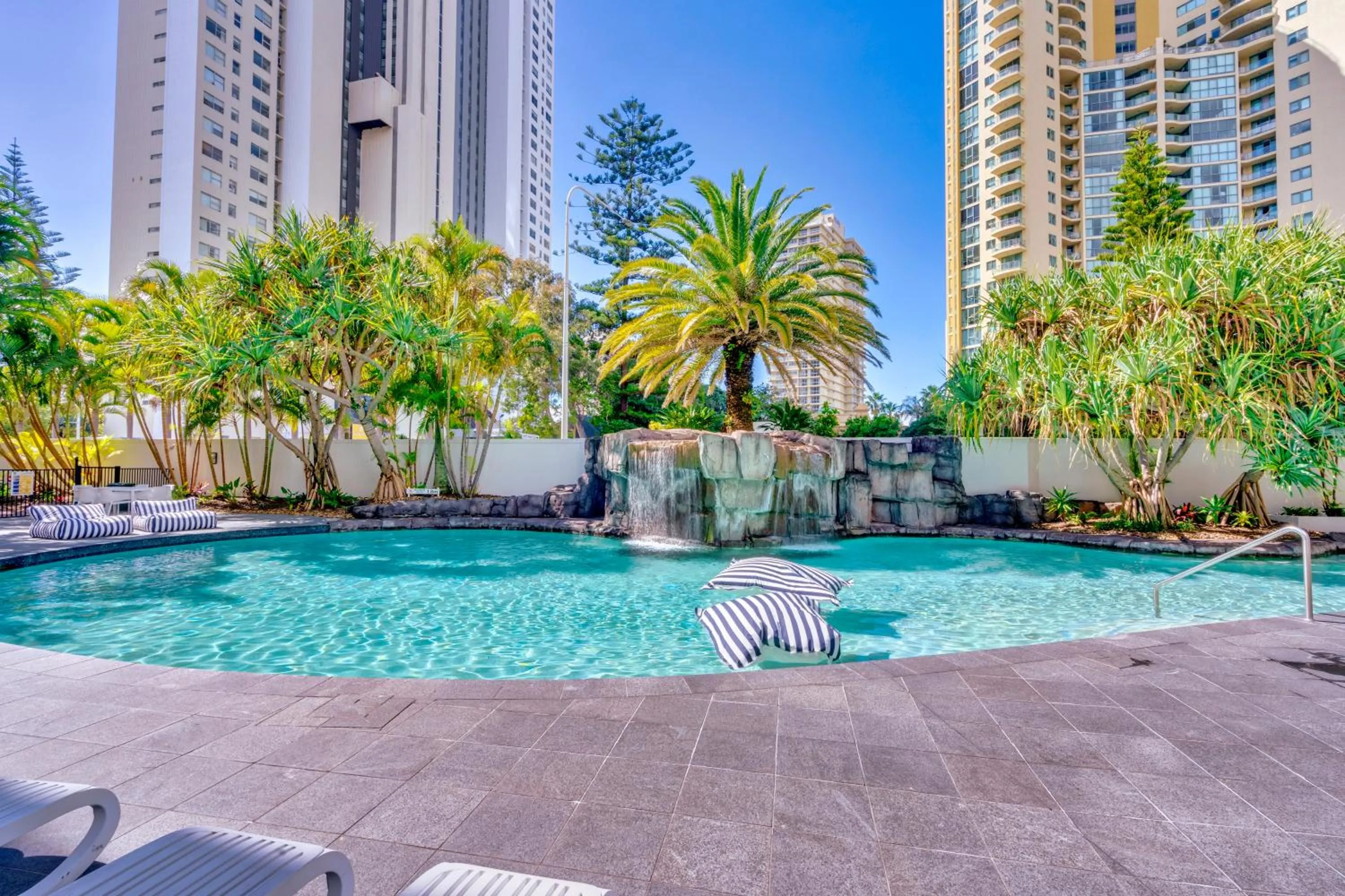 Swimming pool in Sovereign on the Gold Coast