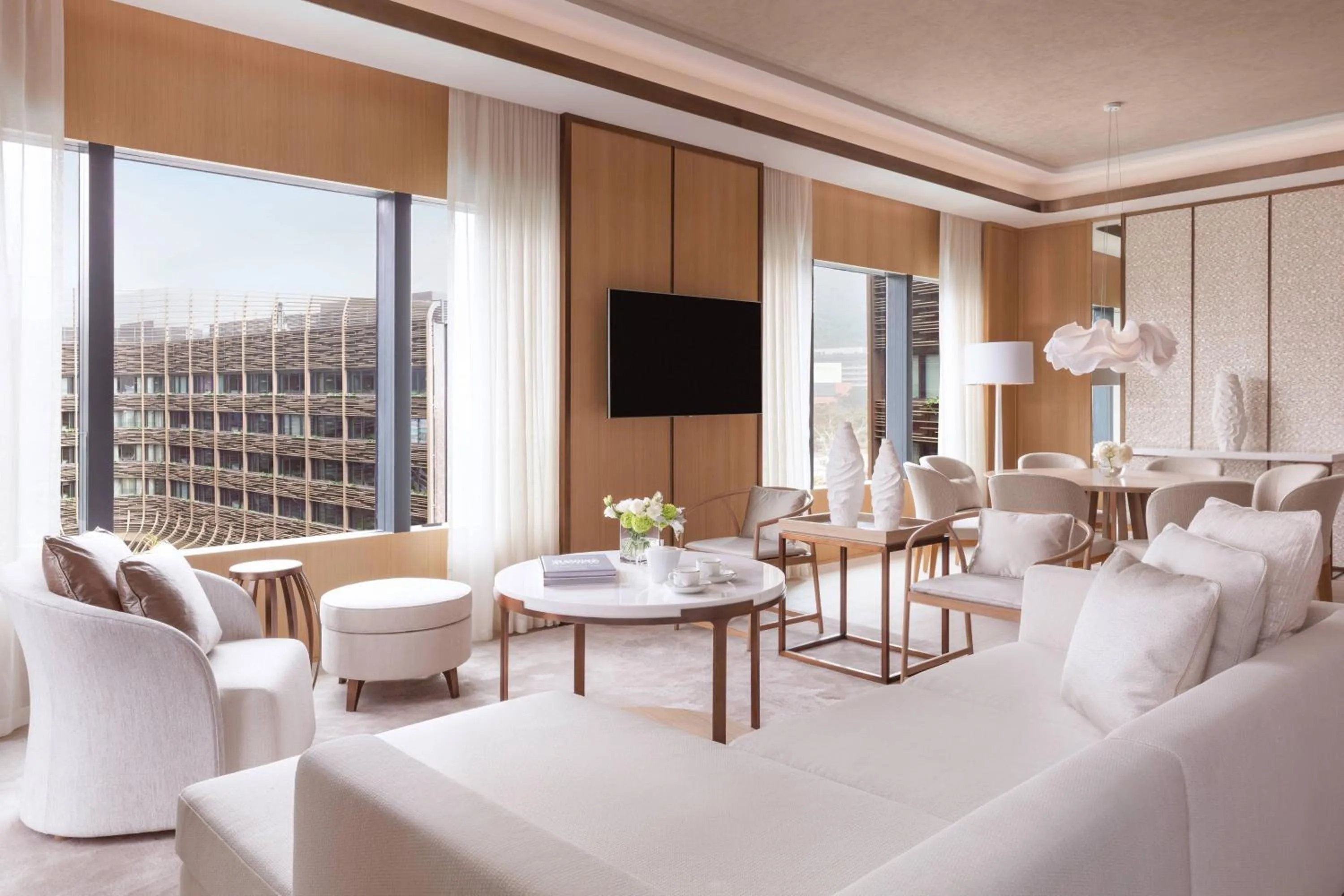 Bedroom in Hong Kong Ocean Park Marriott Hotel