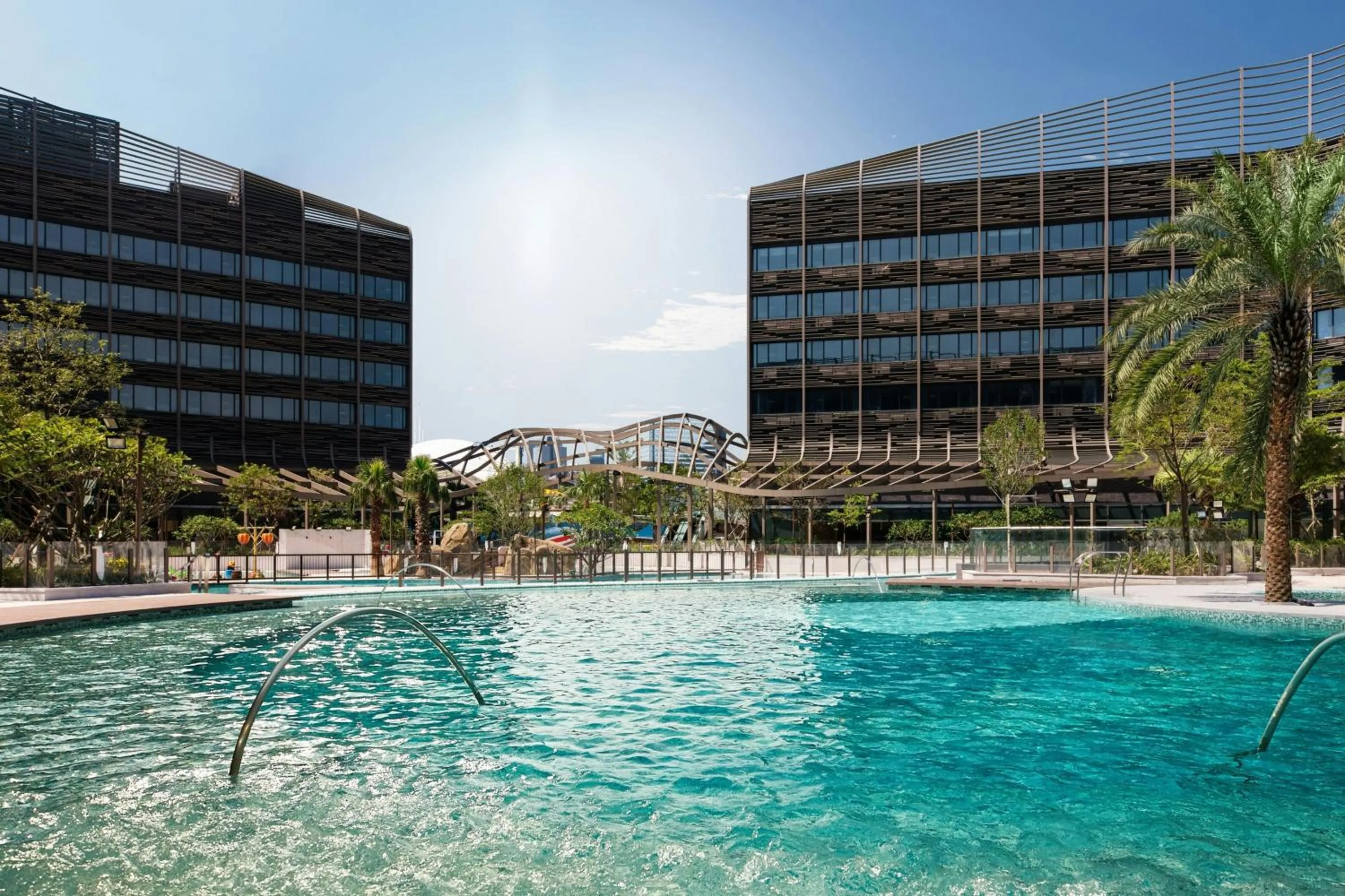 Fitness centre/facilities in Hong Kong Ocean Park Marriott Hotel