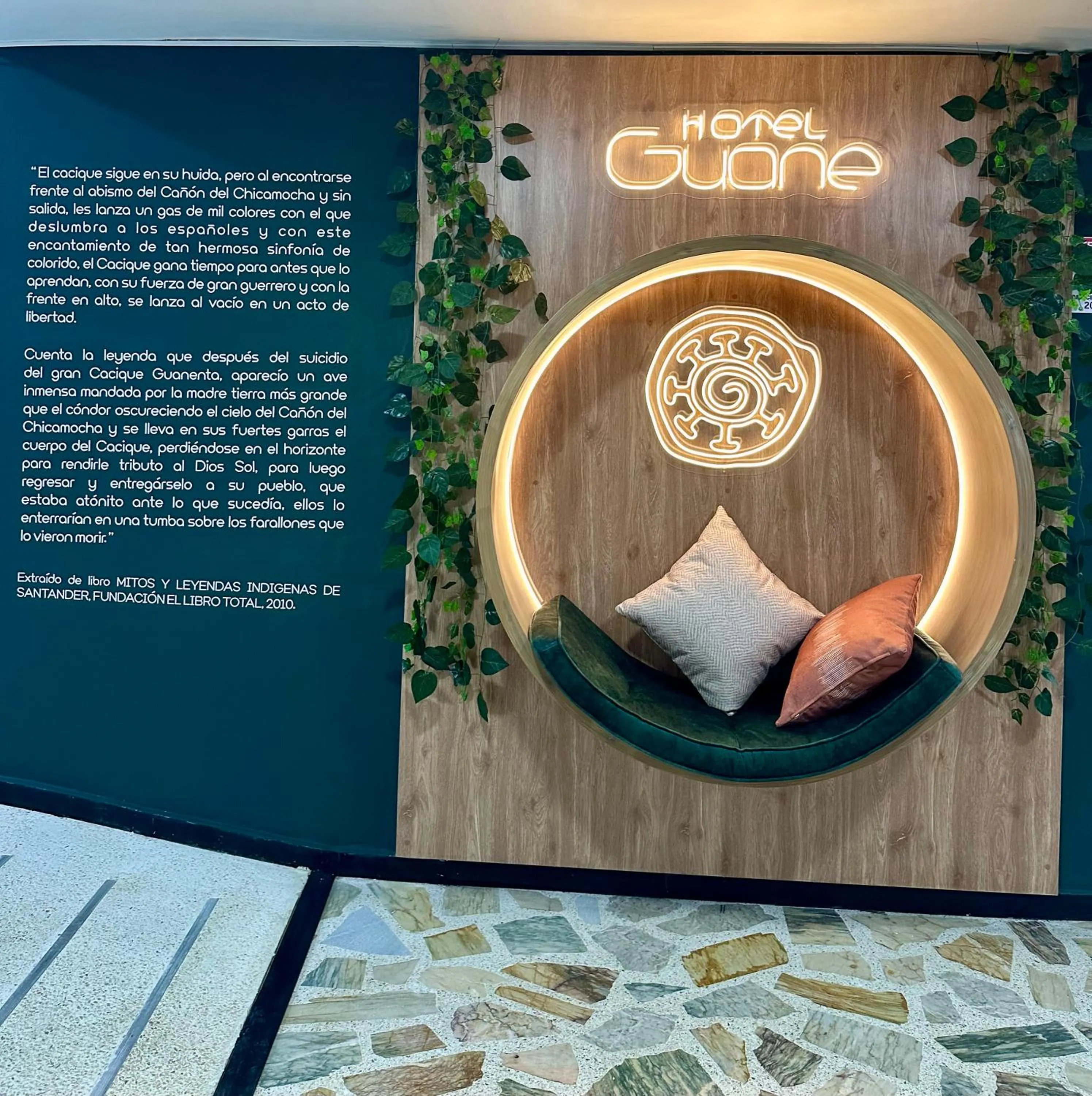 Property logo or sign, Bed in Hotel Guane