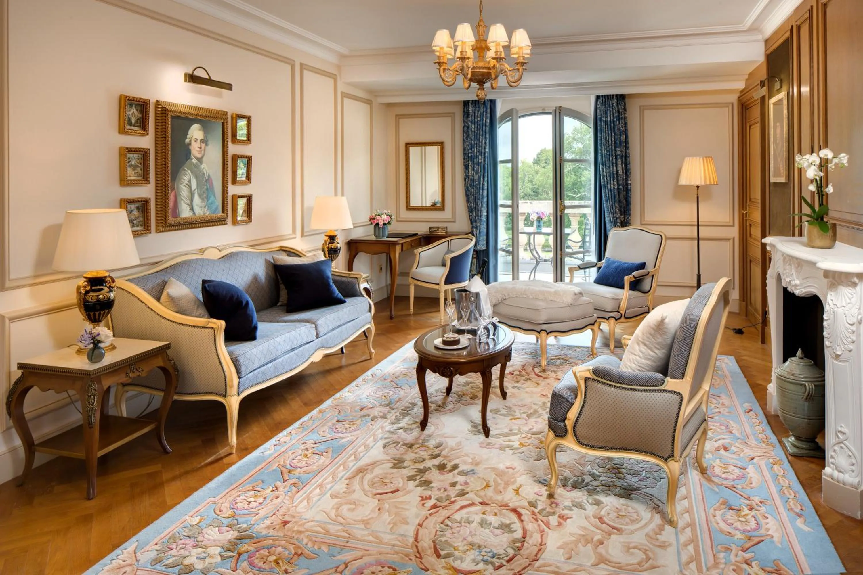 Living room in Auberge du Jeu de Paume