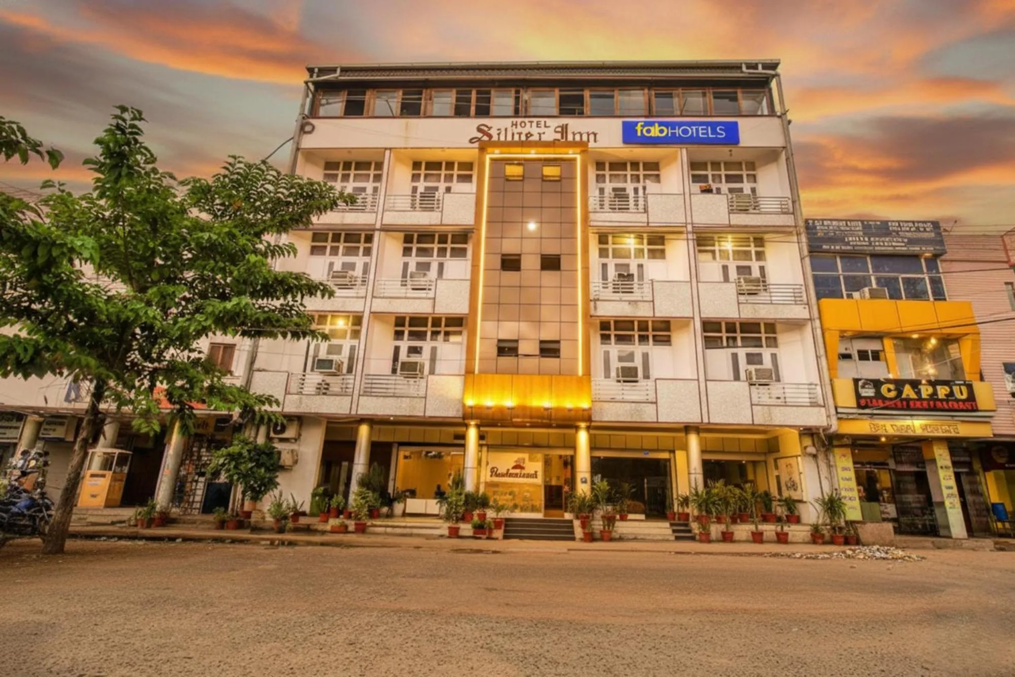 Property building in FabHotel Silver Inn I