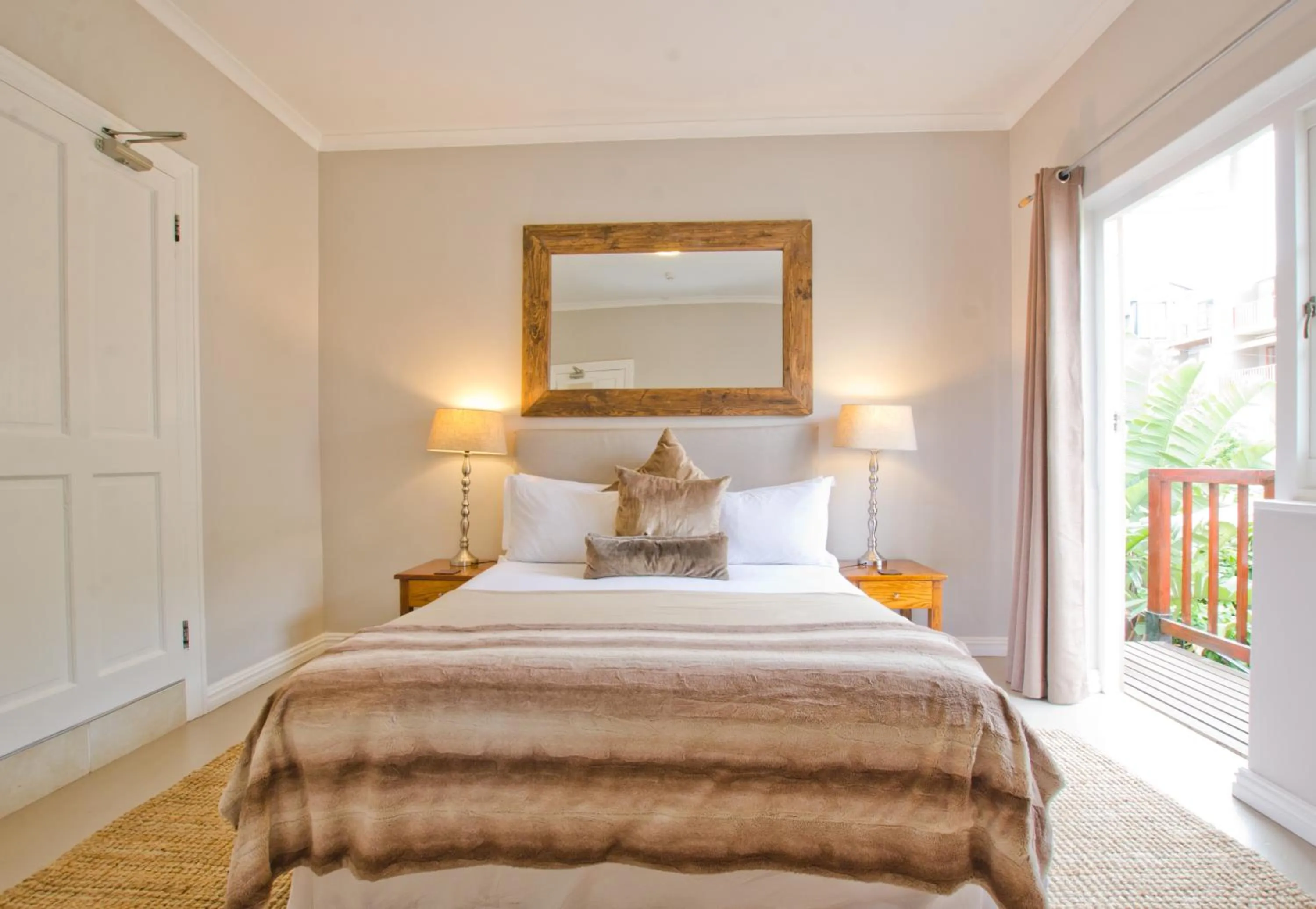 Bed in Villa Costa Rose