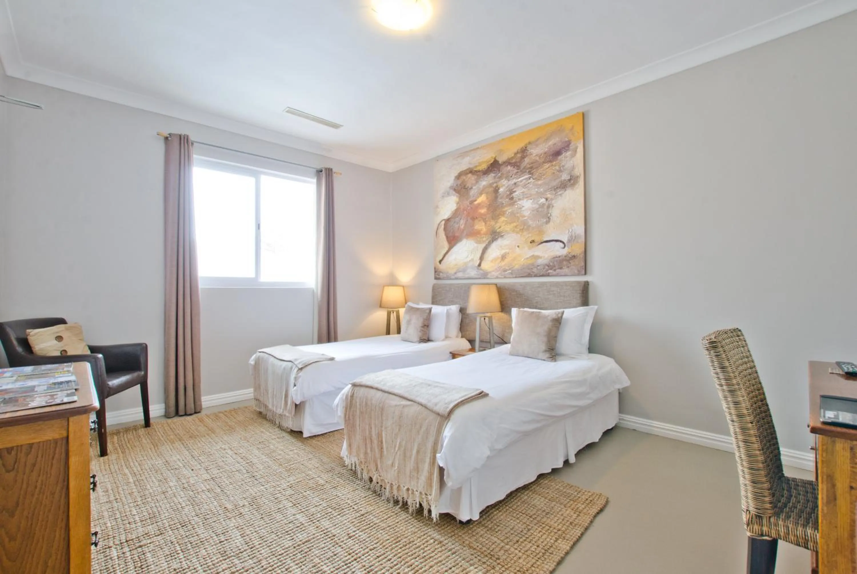 Bed in Villa Costa Rose