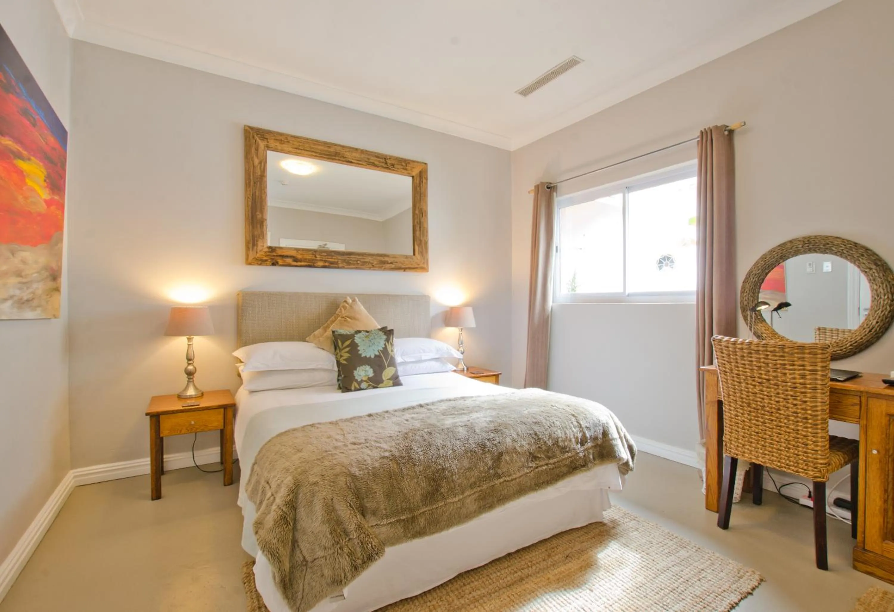 Bed in Villa Costa Rose