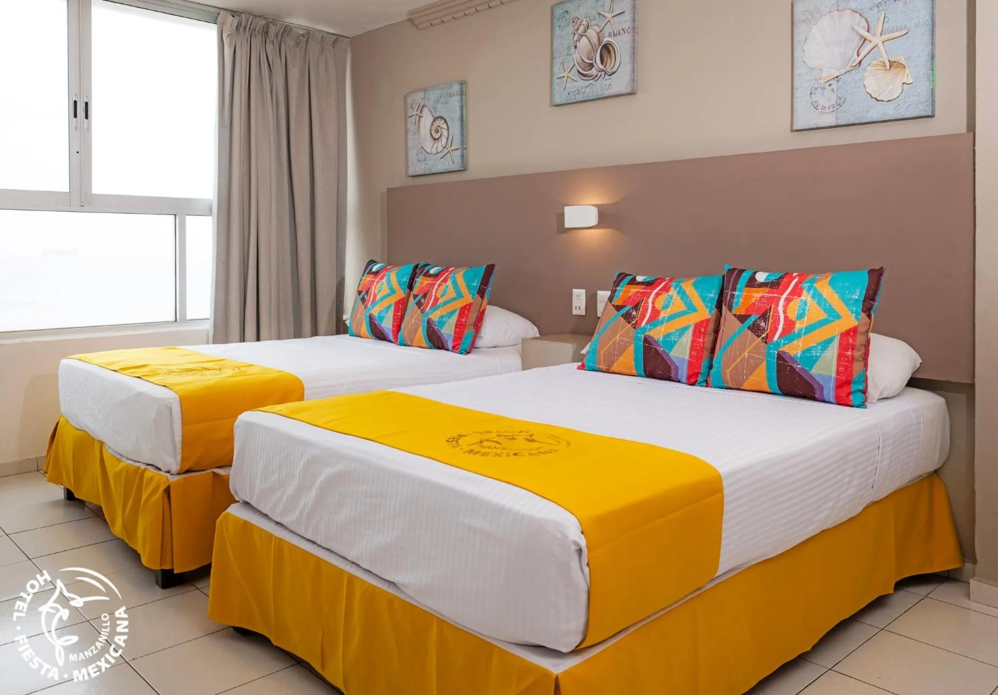 Photo of the whole room, Bed in Hotel Fiesta Mexicana