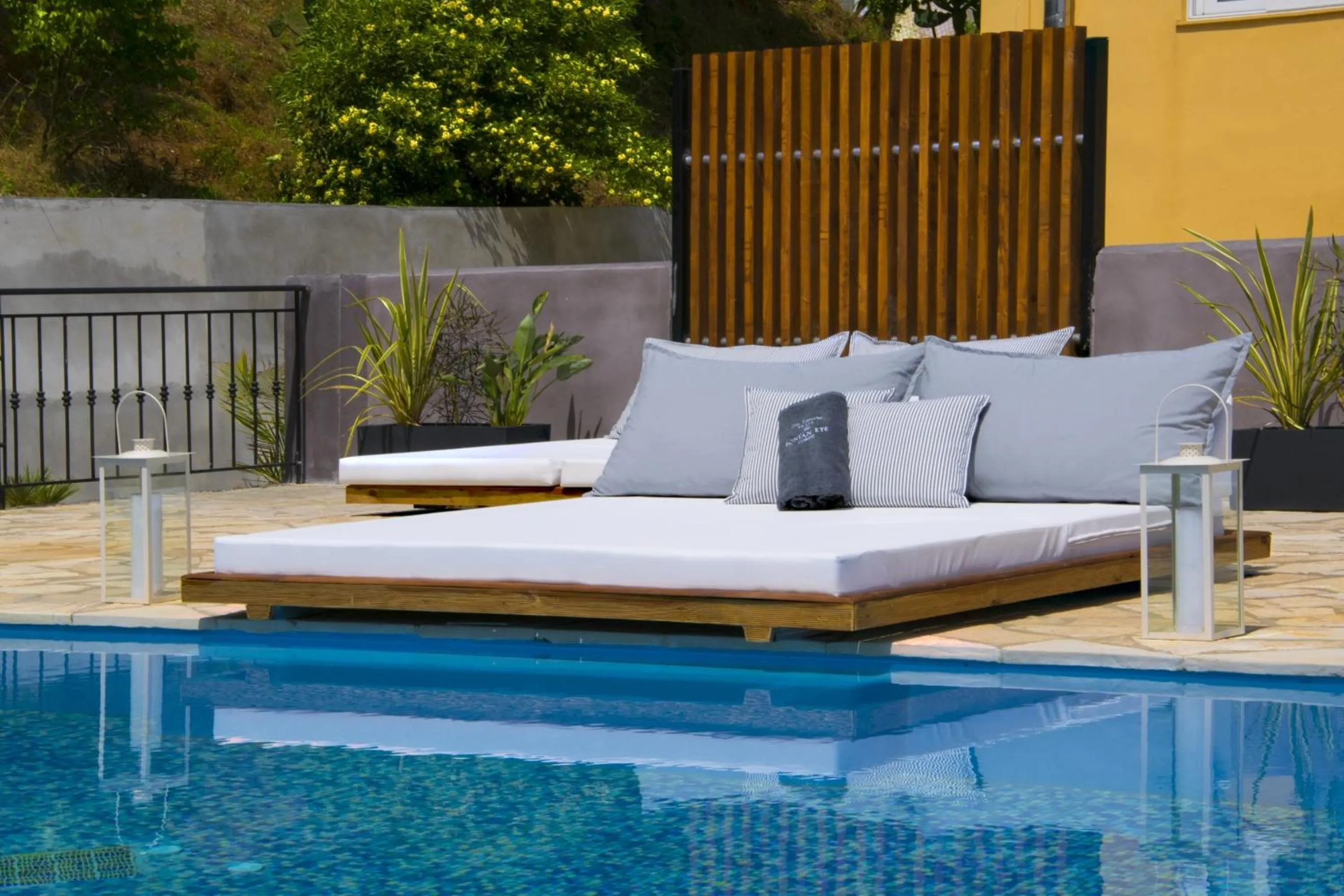 Decorative detail in Ionian Eye Design Studios & Spa