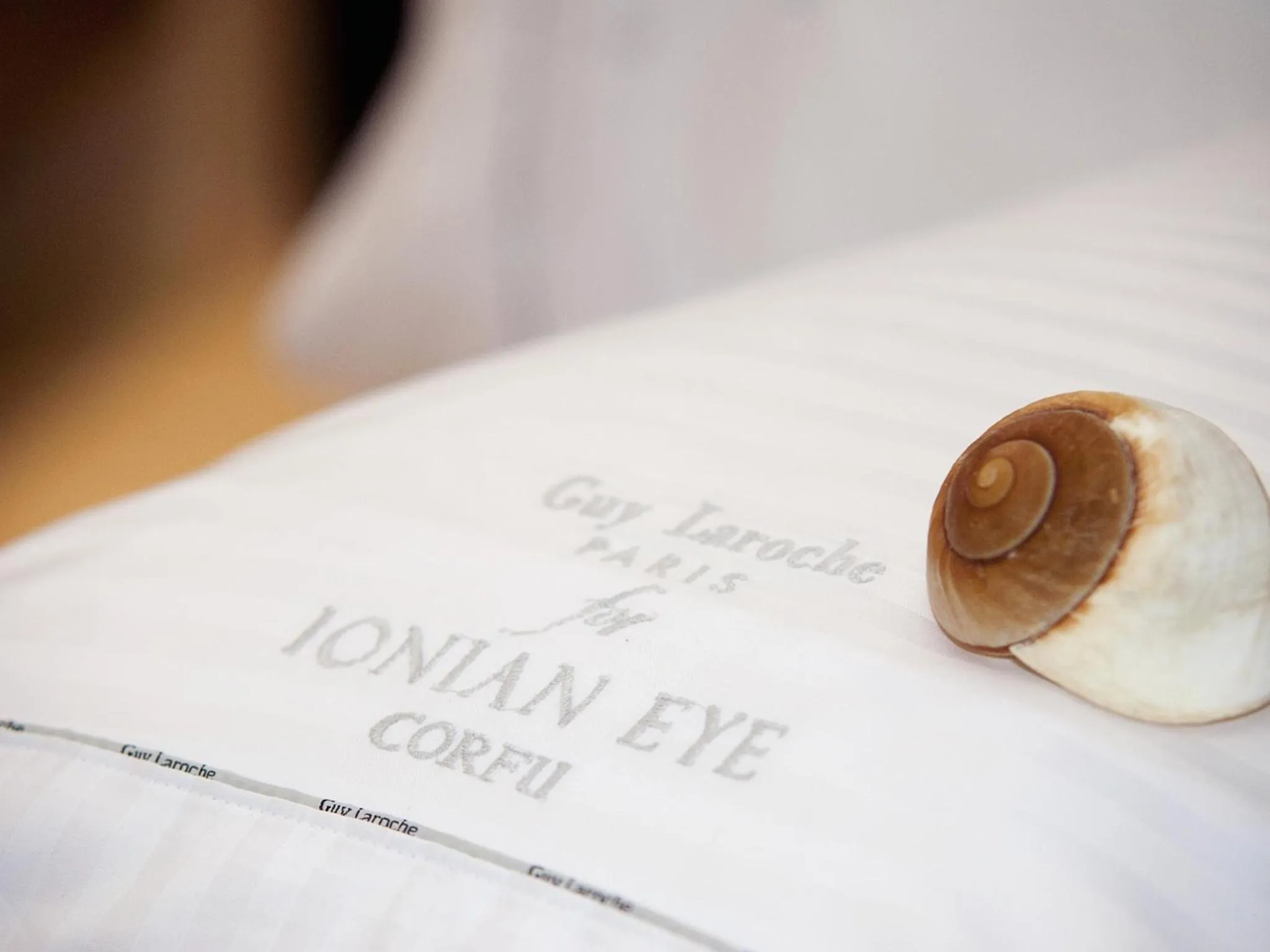 Decorative detail, Bed in Ionian Eye Design Studios & Spa